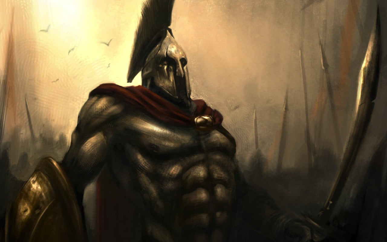 Spartans, warrior, 300, indoors, architecture, metal, art and craft