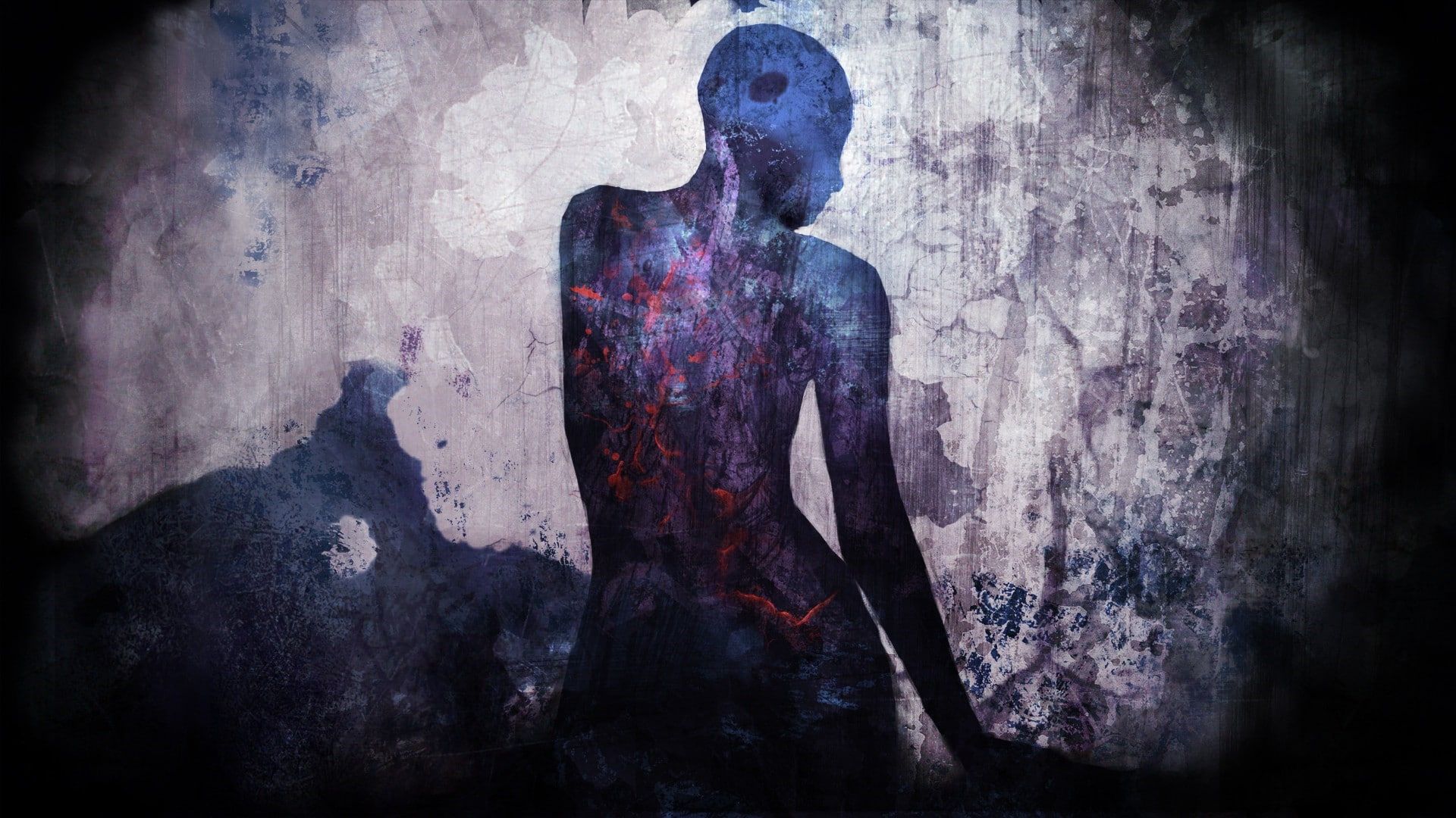 artwork abstract spooky