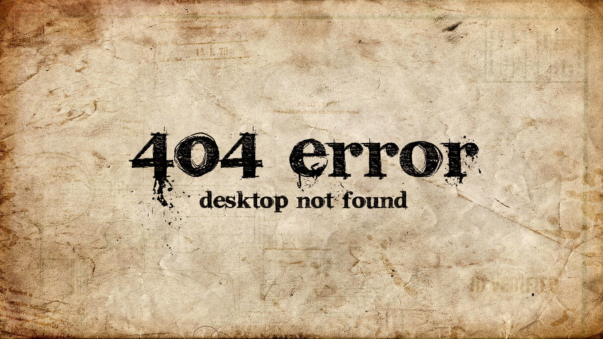 desktop, error, error 404, not found