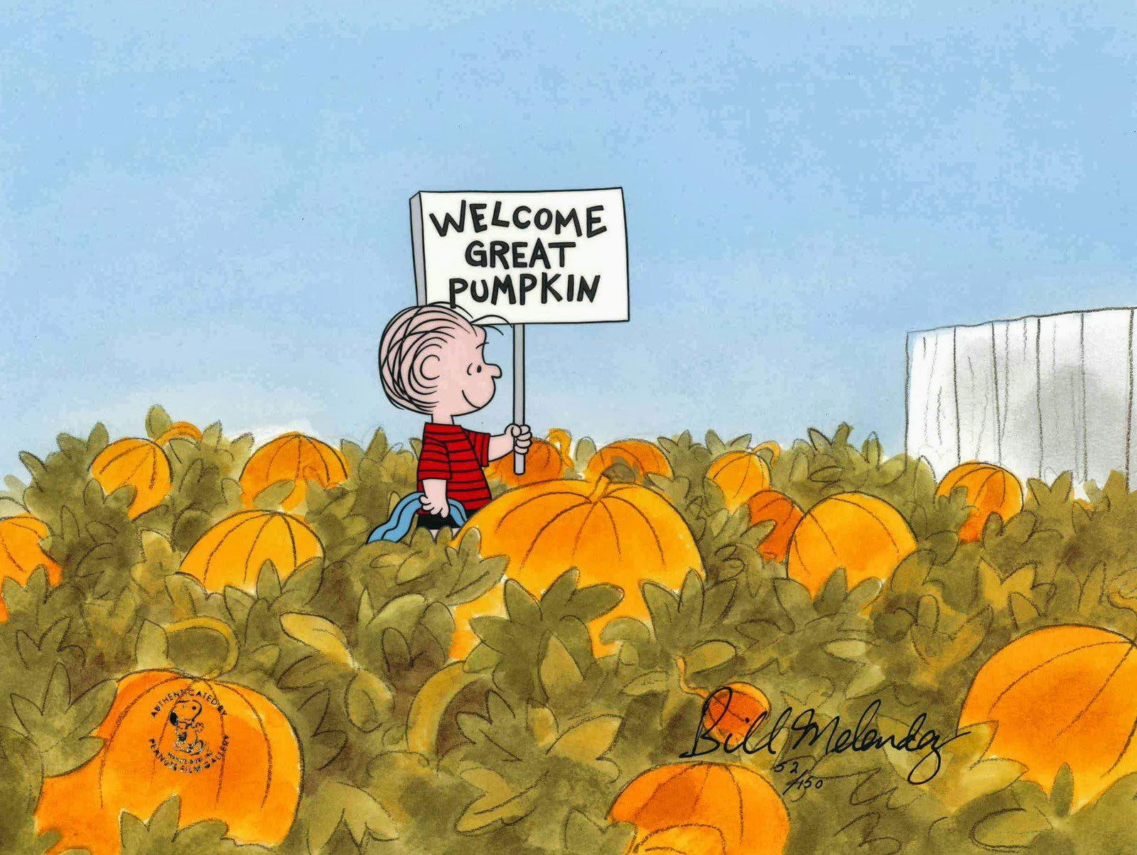 Pumpkin Patch Halloween Autumn Peanuts Magazine