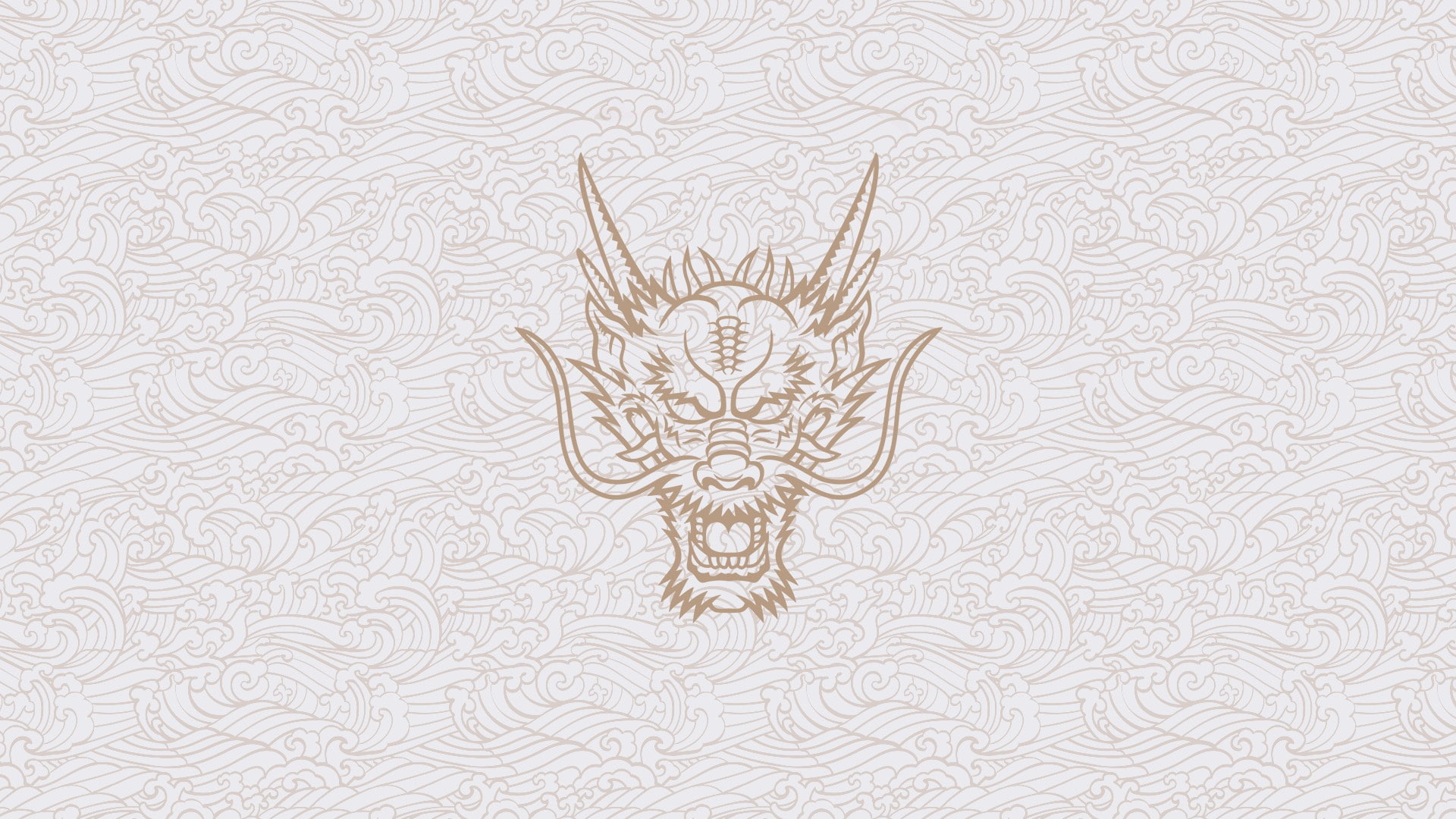 dragon, pattern, vector
