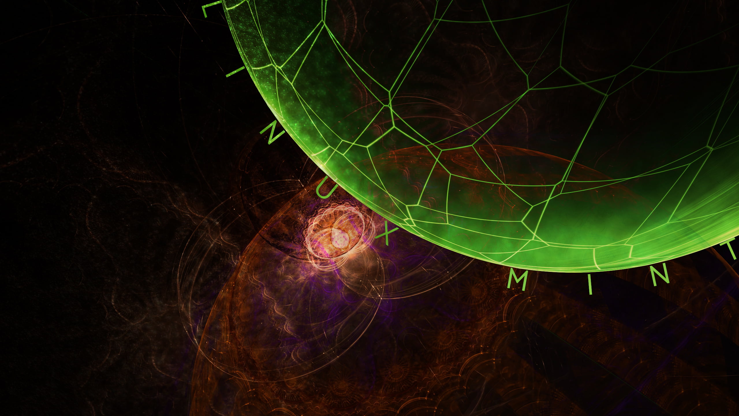 Linux, Linux Mint, artwork, texture