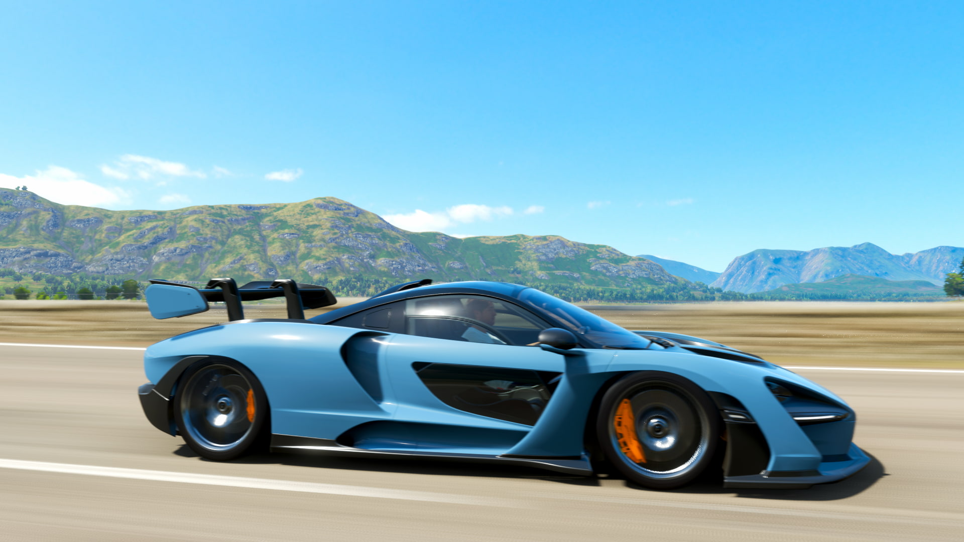Forza Horizon 4, Xbox One, racing, UK, video games, car, blue cars