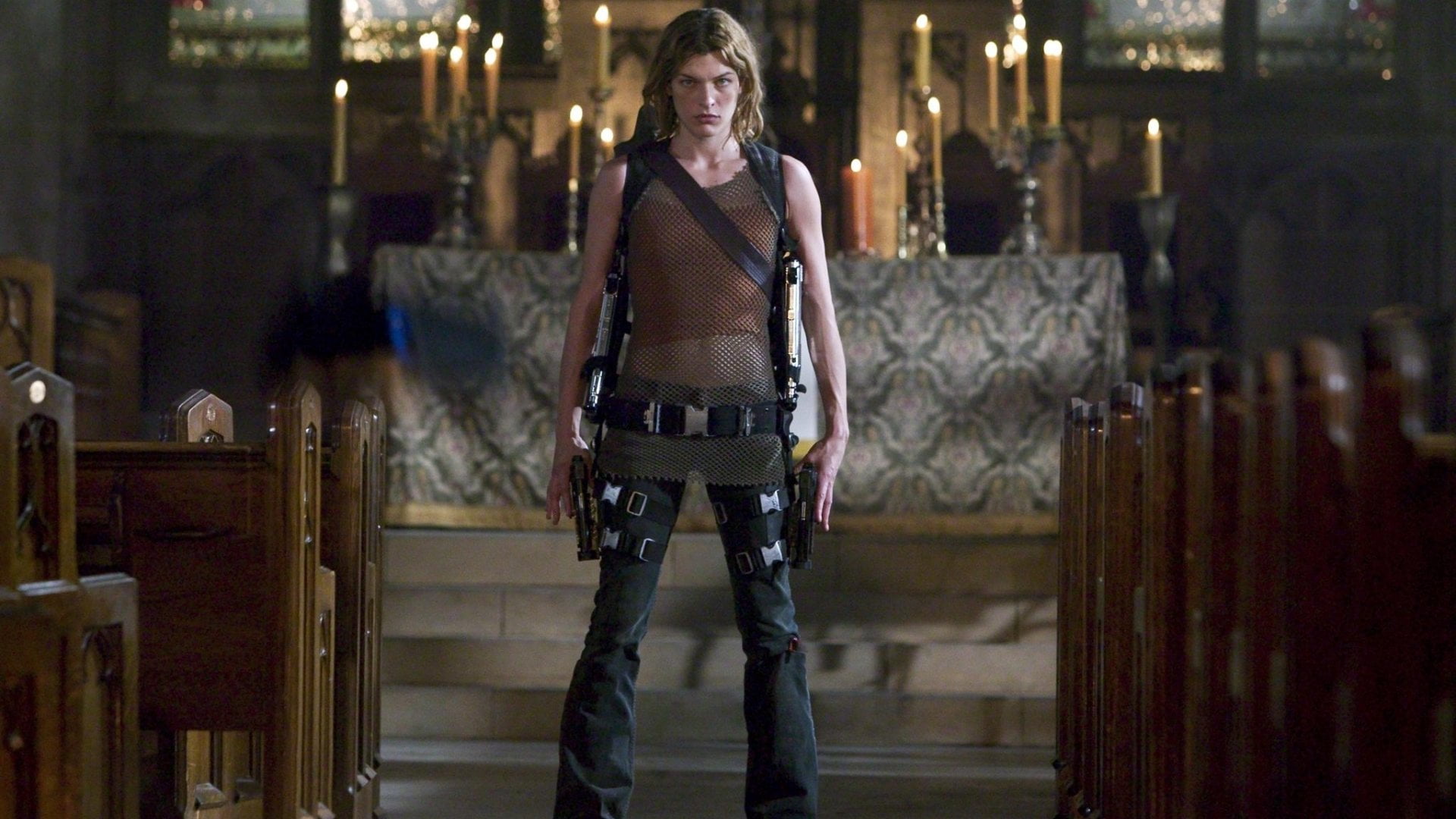 Resident Evil, Resident Evil: Apocalypse, Milla Jovovich, one person