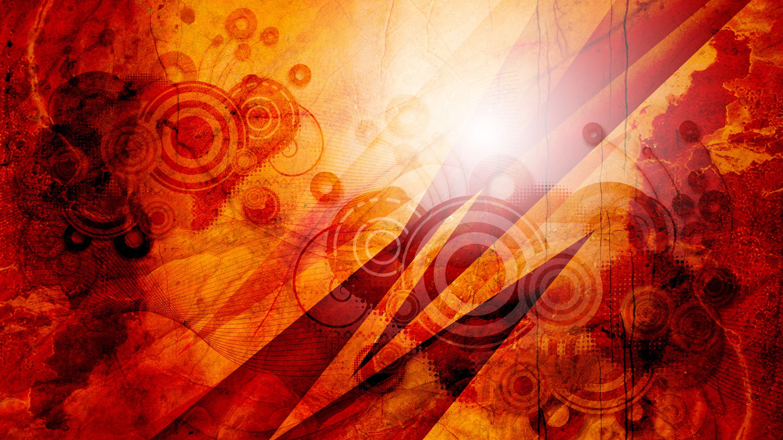 Abstraction pattern, circles, hq