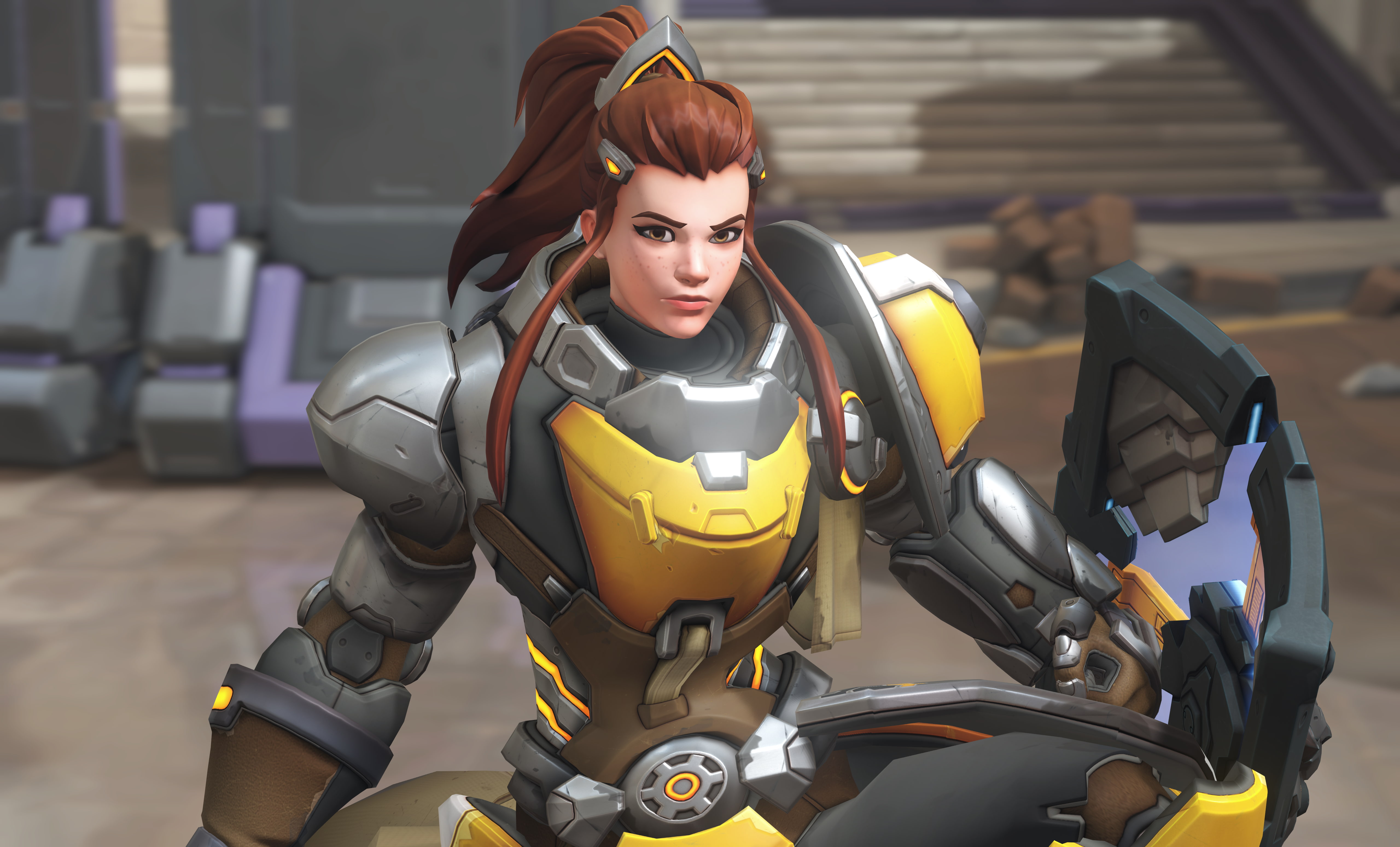 Free Download HD Wallpaper Video Game Overwatch Brigitte Overwatch Wallpaper Flare