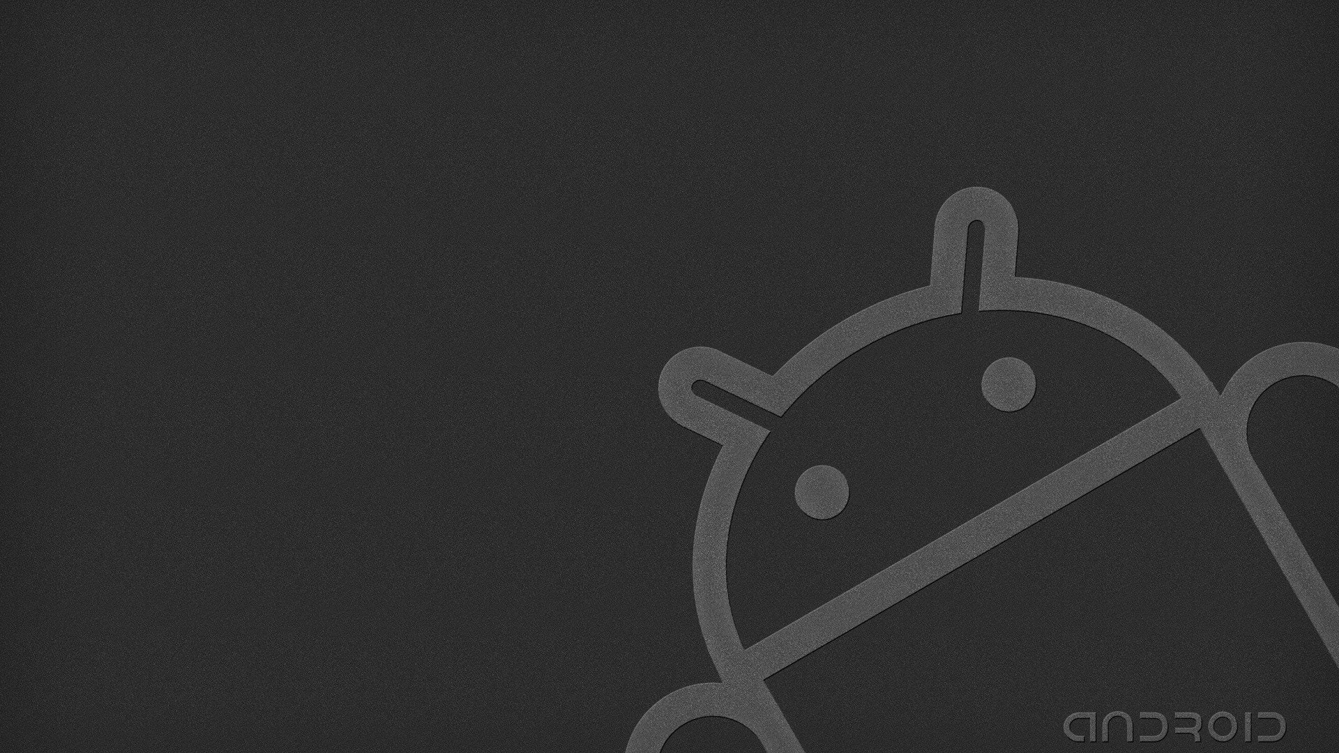 android, gray
