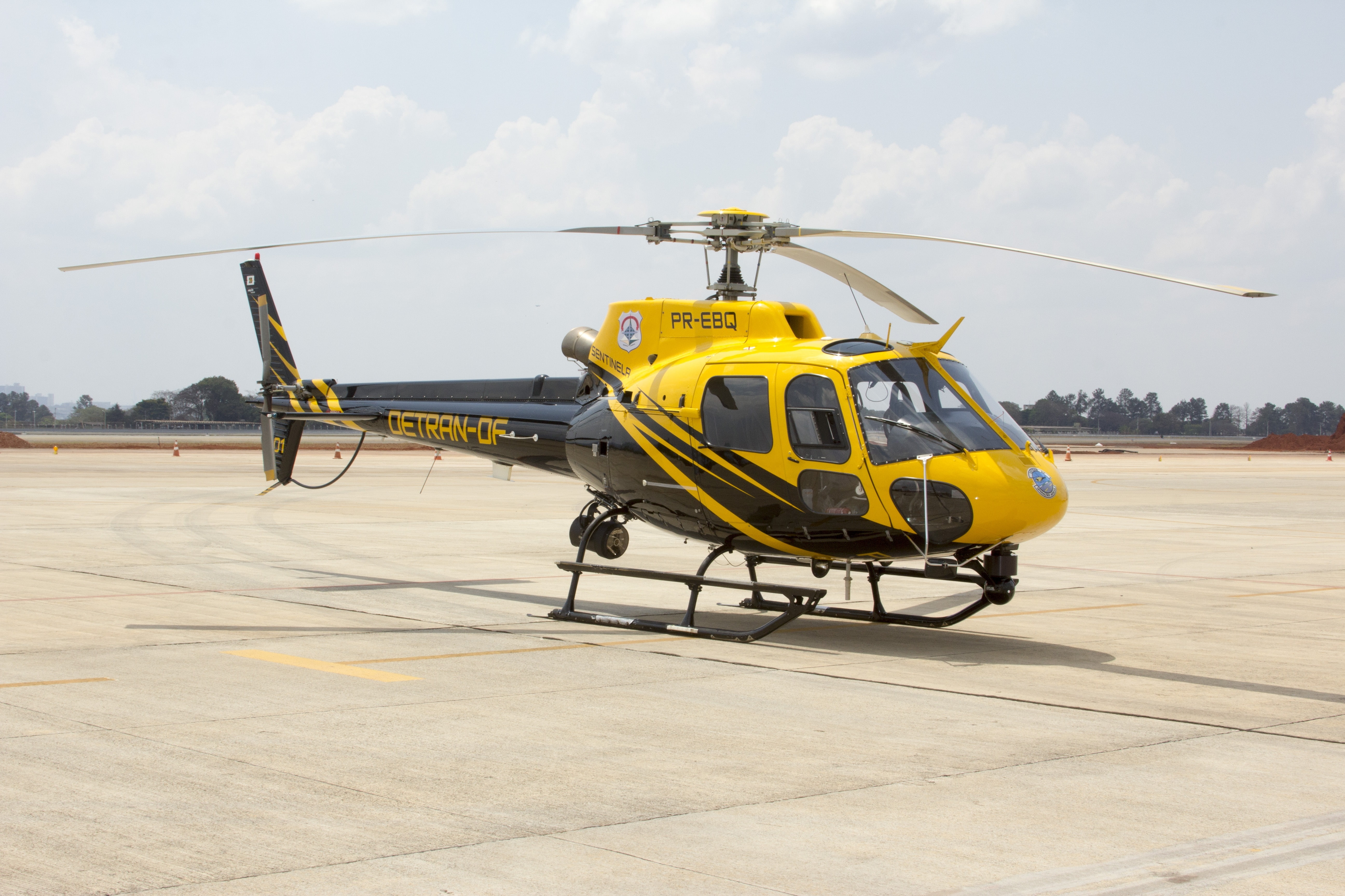yellow helicopter, Vehicle, air vehicle, transportation, mode of transportation