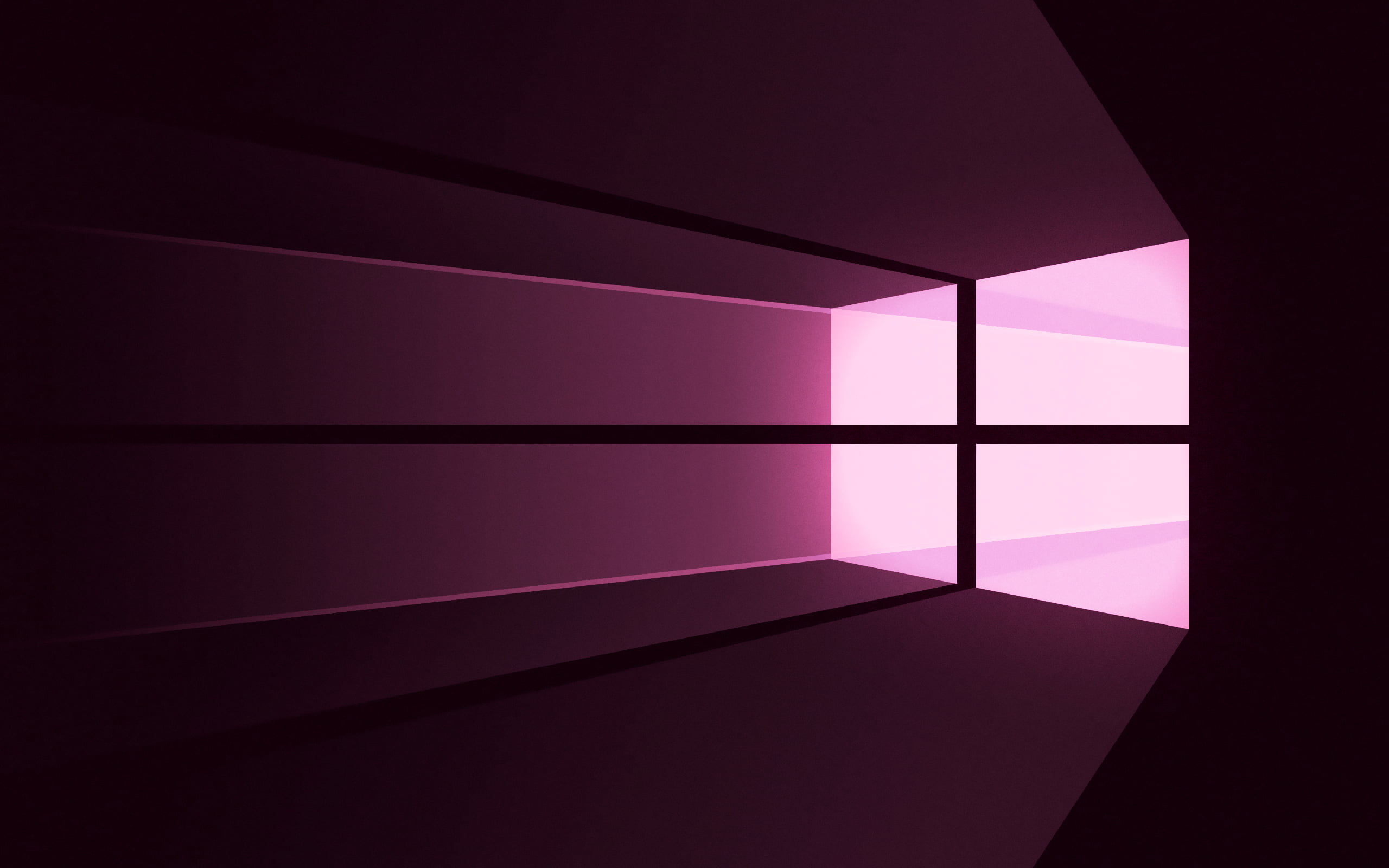 Windows 10, logo, operating system, minimalism, colorful