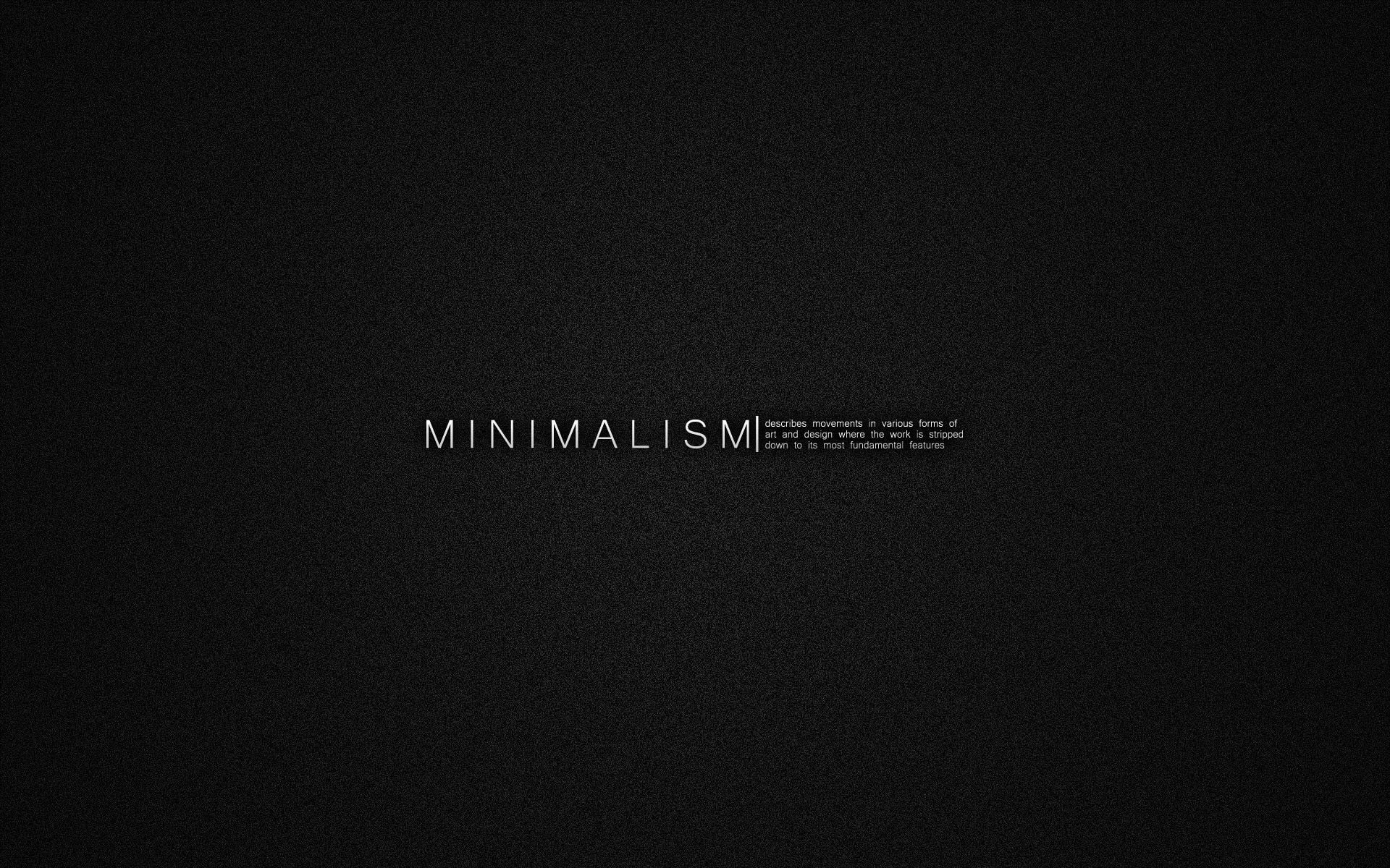 minimalism, dark, digital art, typography, text, simple background