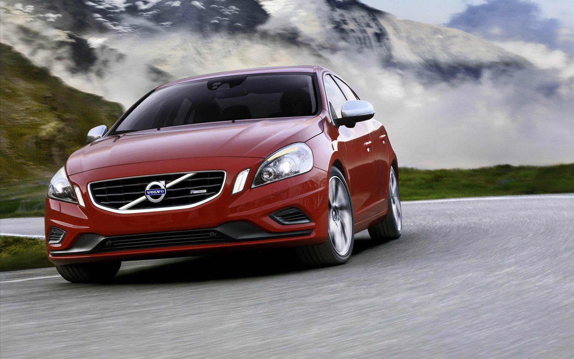 2012 Volvo S60, red car, cars, 1920x1200