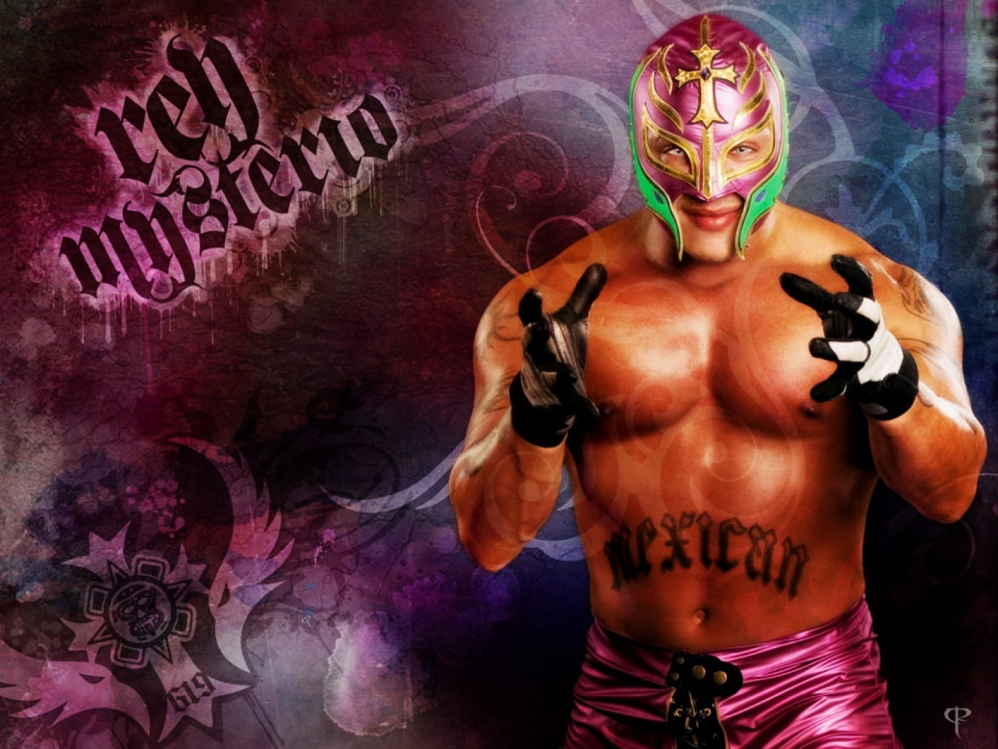 The Latest On Rey Mysterio, Rey Mysterio, WWE, art and craft