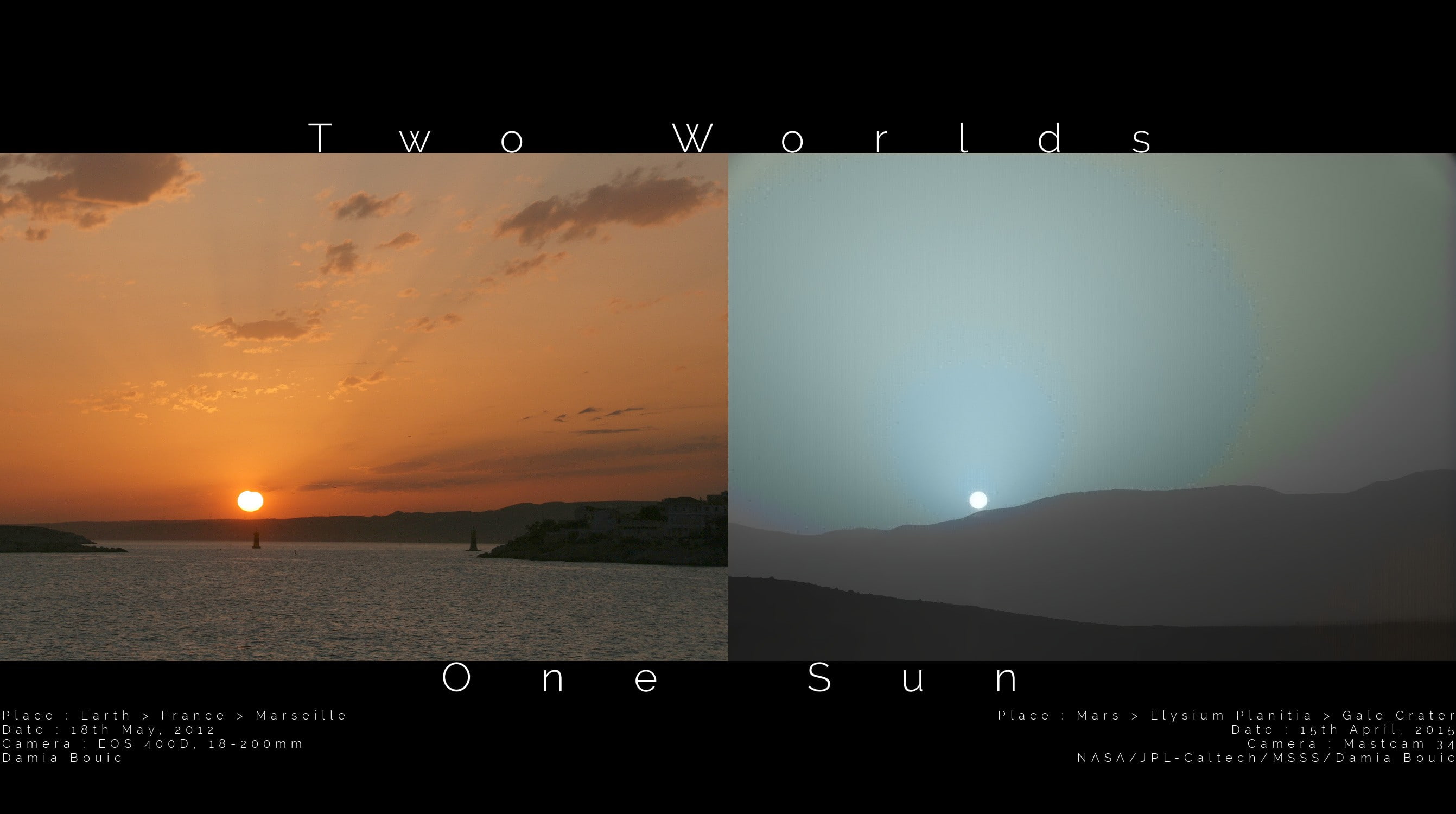 Mars, Sun, world, sky, sunset, scenics - nature, no people
