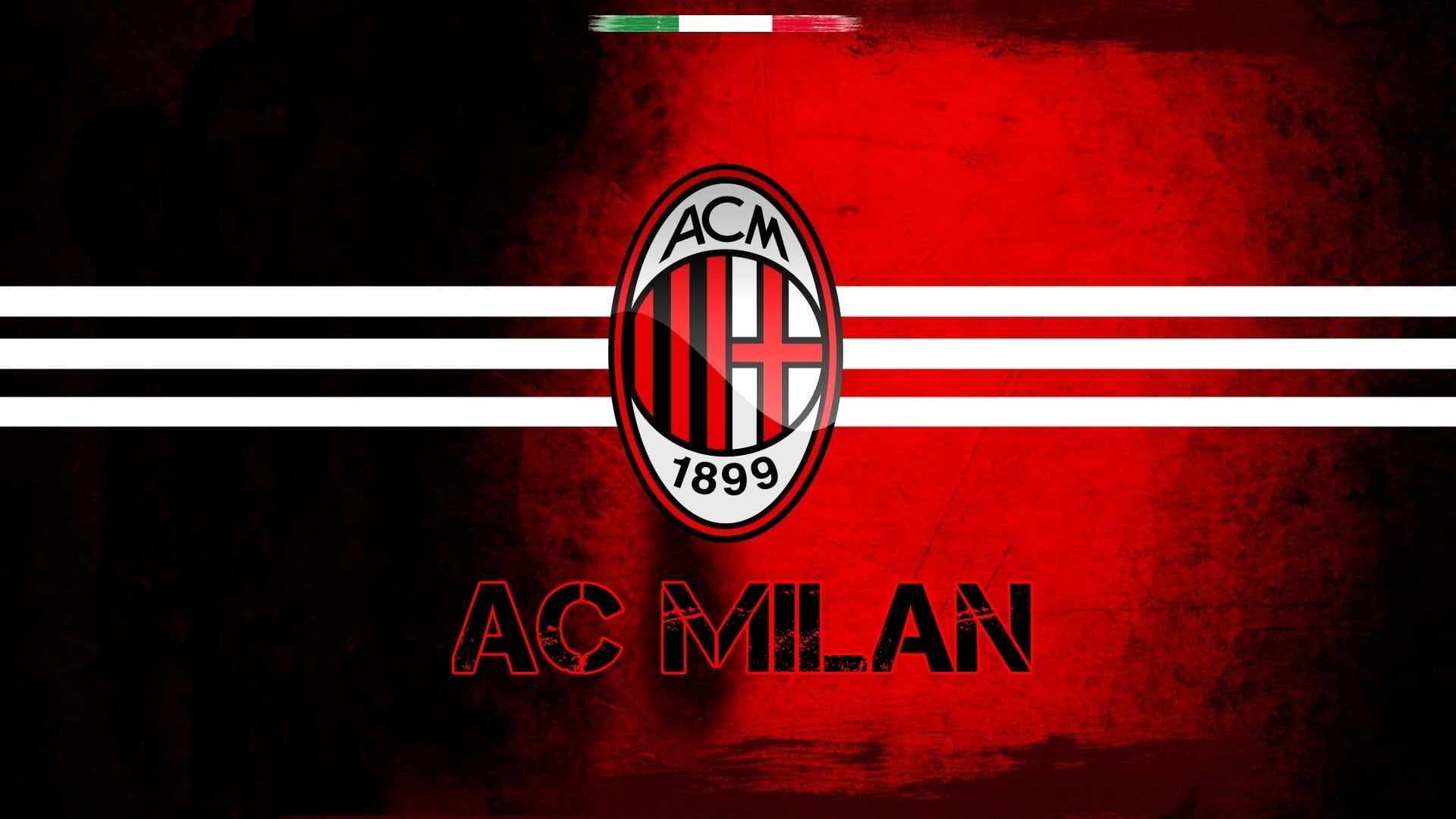 1899 AC Milan logo, sports, soccer clubs, Italy, sign, communication