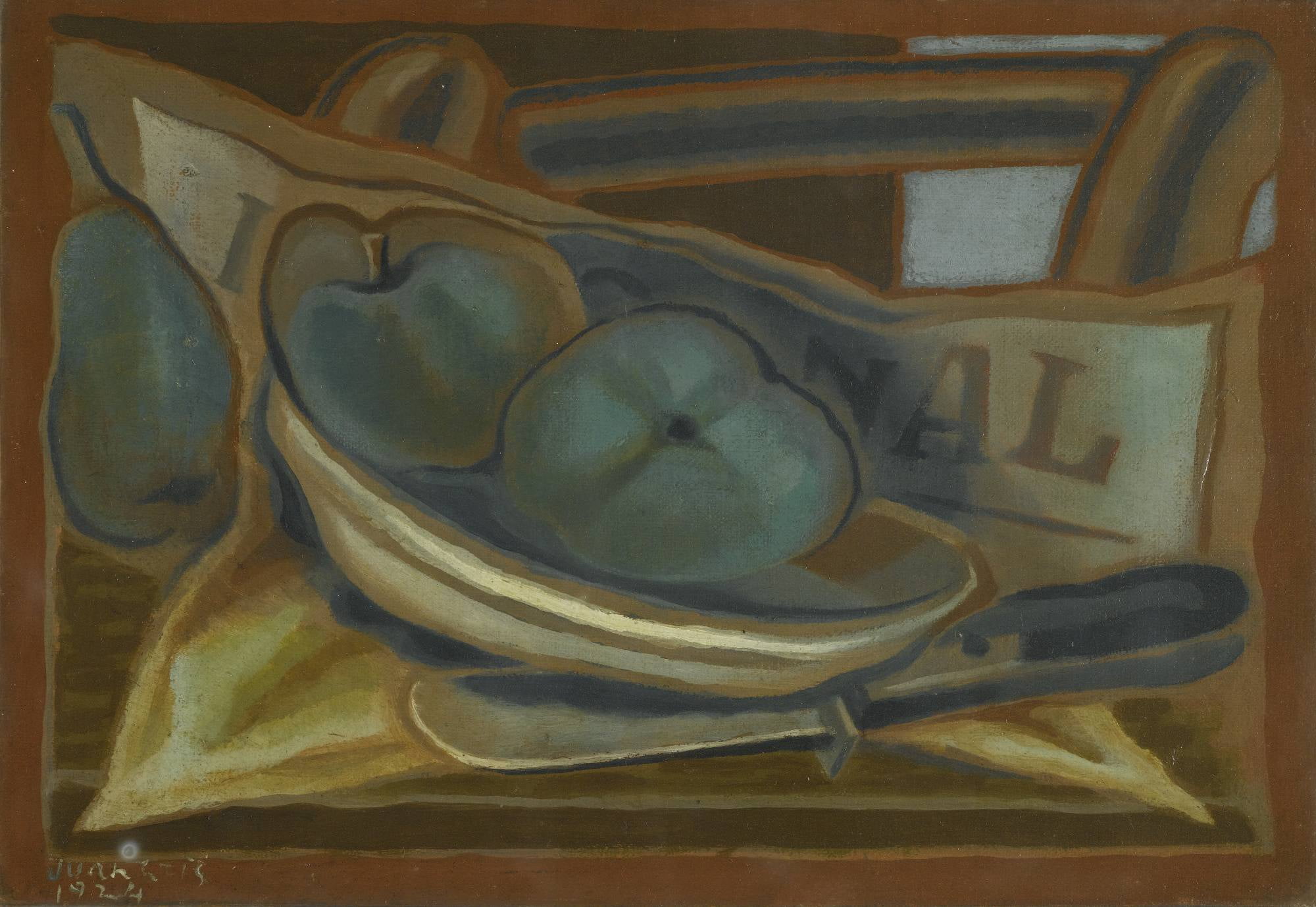 Apples, 1924, Juan Gris, Cubism