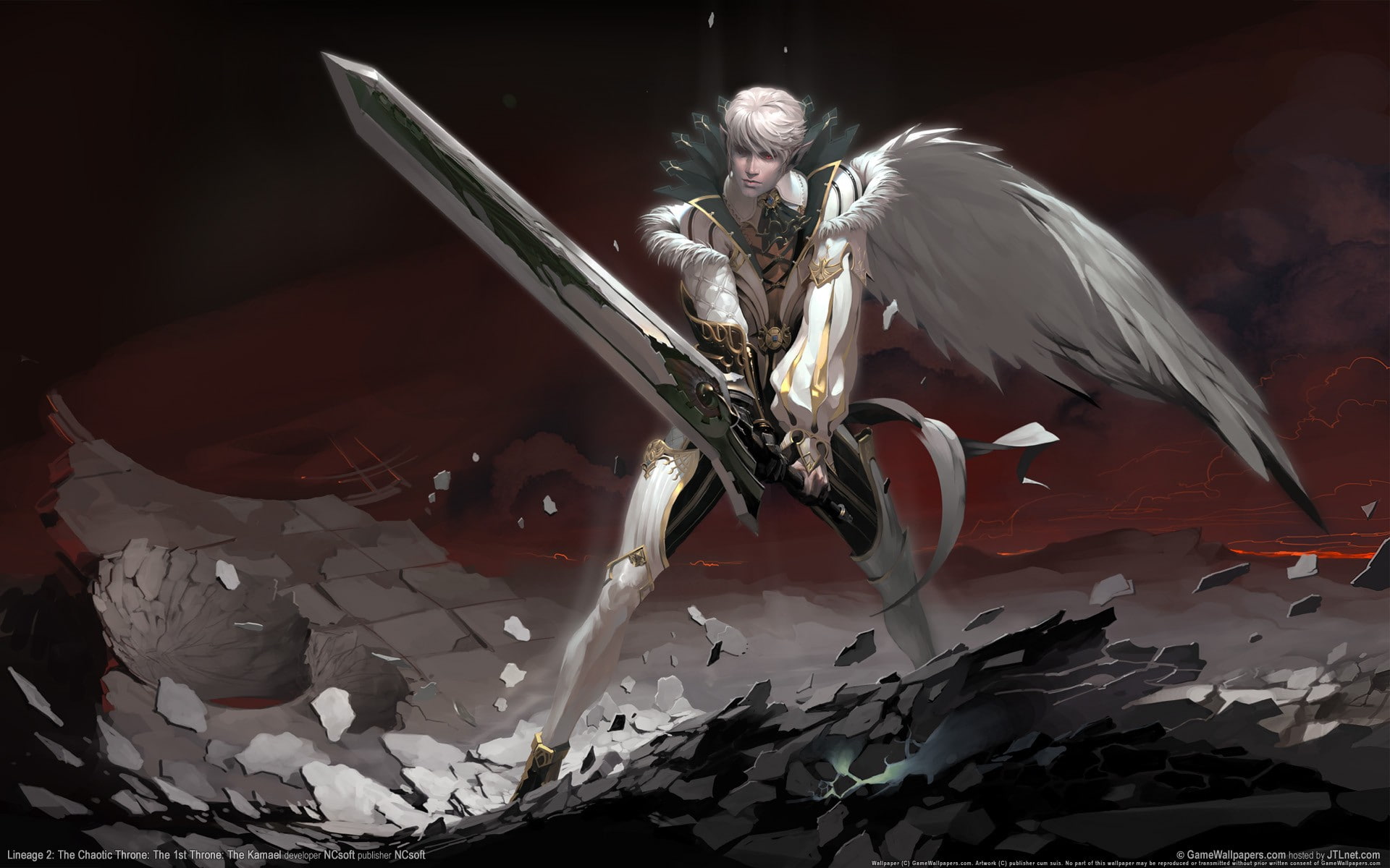 Video Games, Digital Art, Lineage 2, Sword