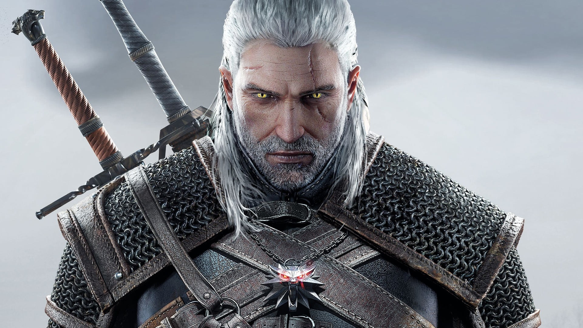 The Witcher digital wallpaper, The Witcher 3: Wild Hunt, video games