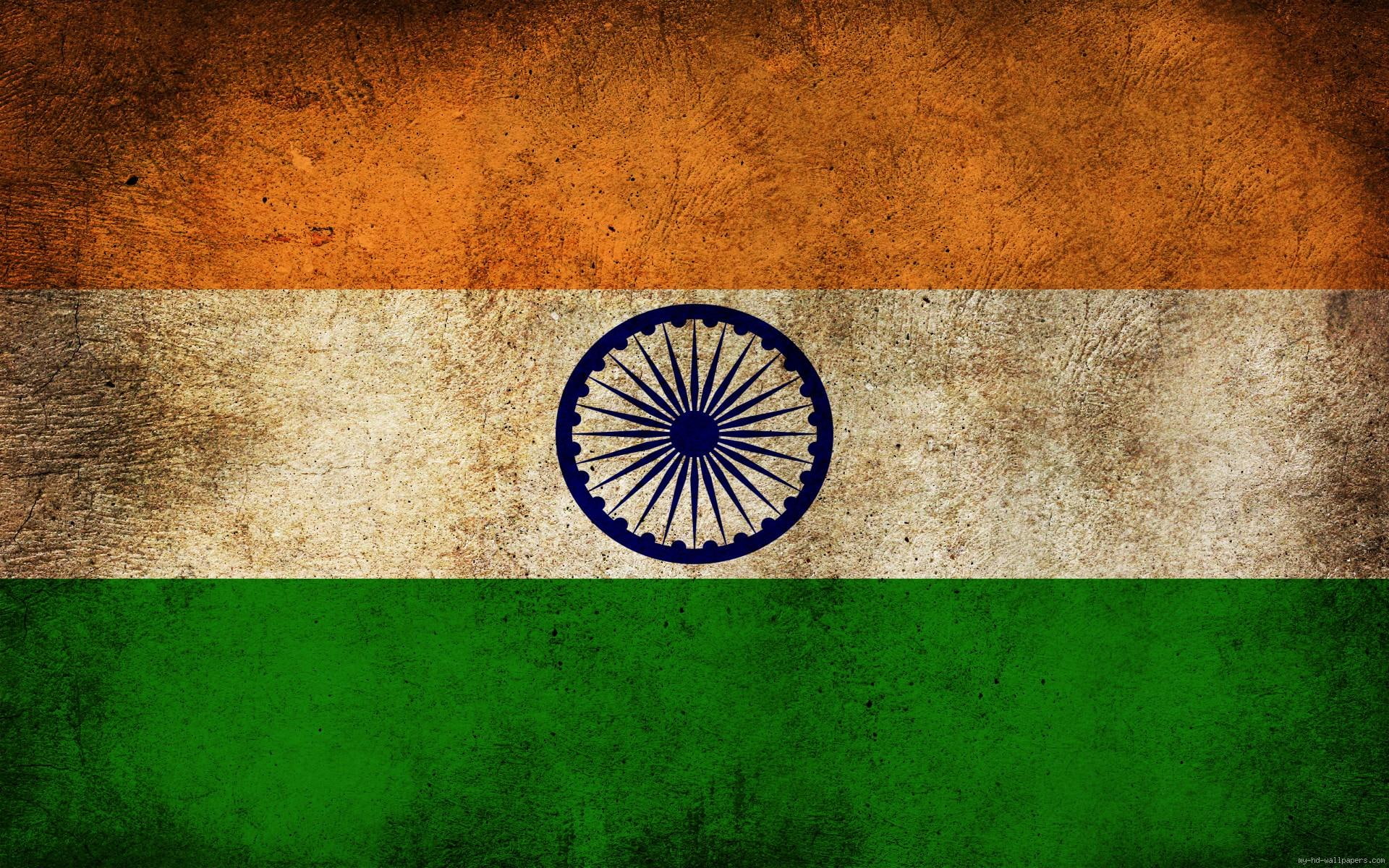 Indian flag, indonesia flag, world