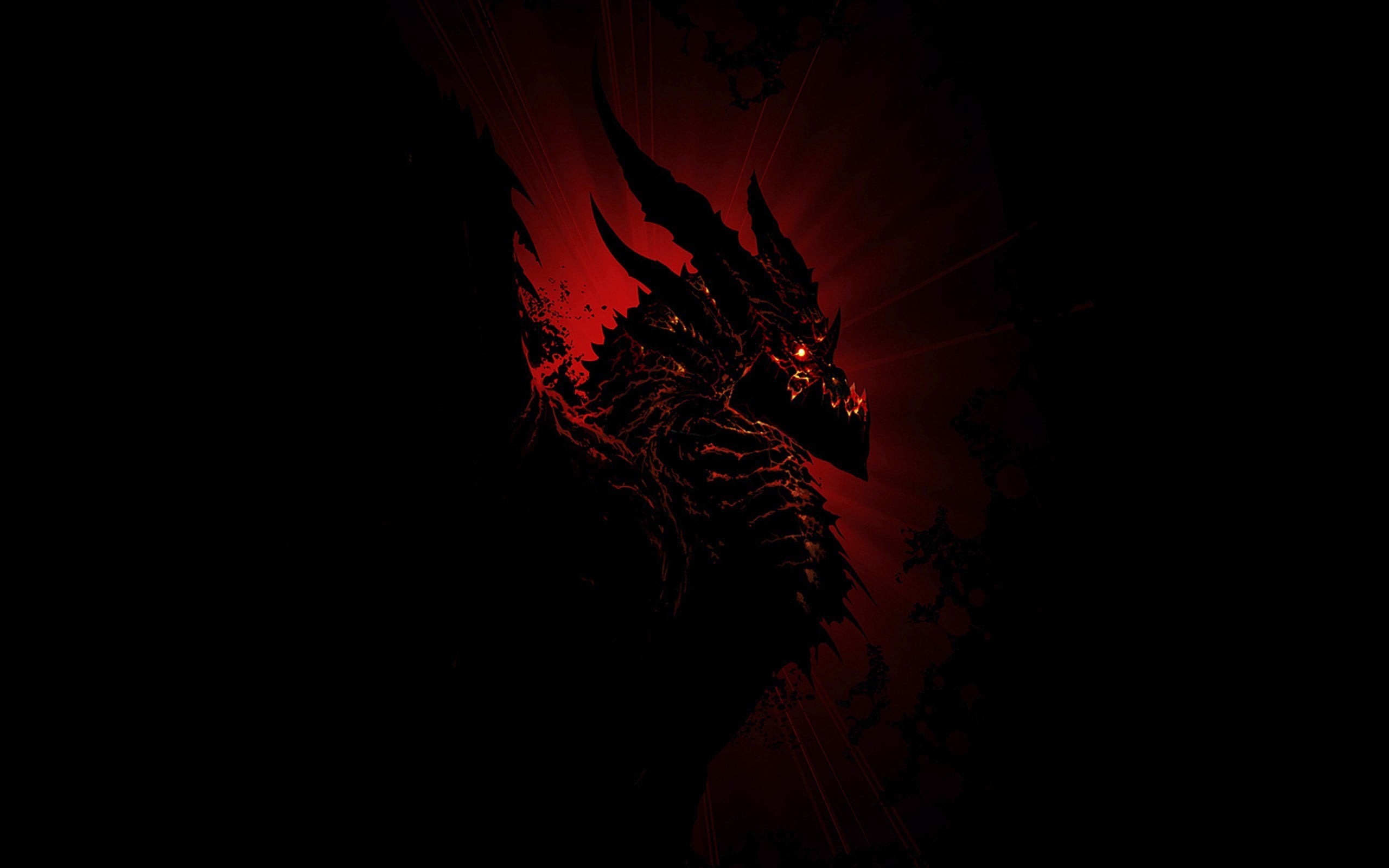 red dragon digital wallpaper, World of Warcraft, video games