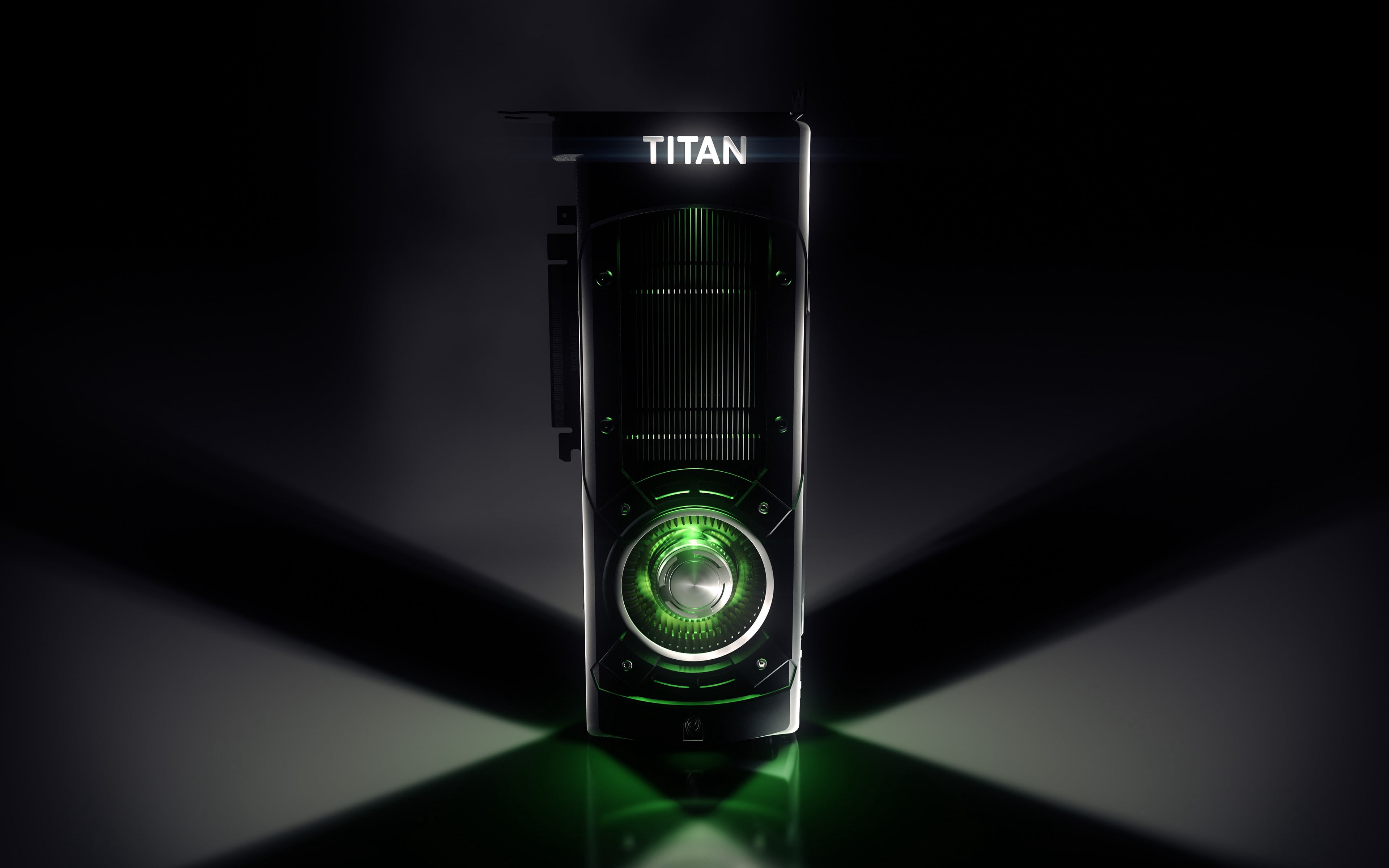 black Titan computer tower, nvidia, geforce, gpus, black Color