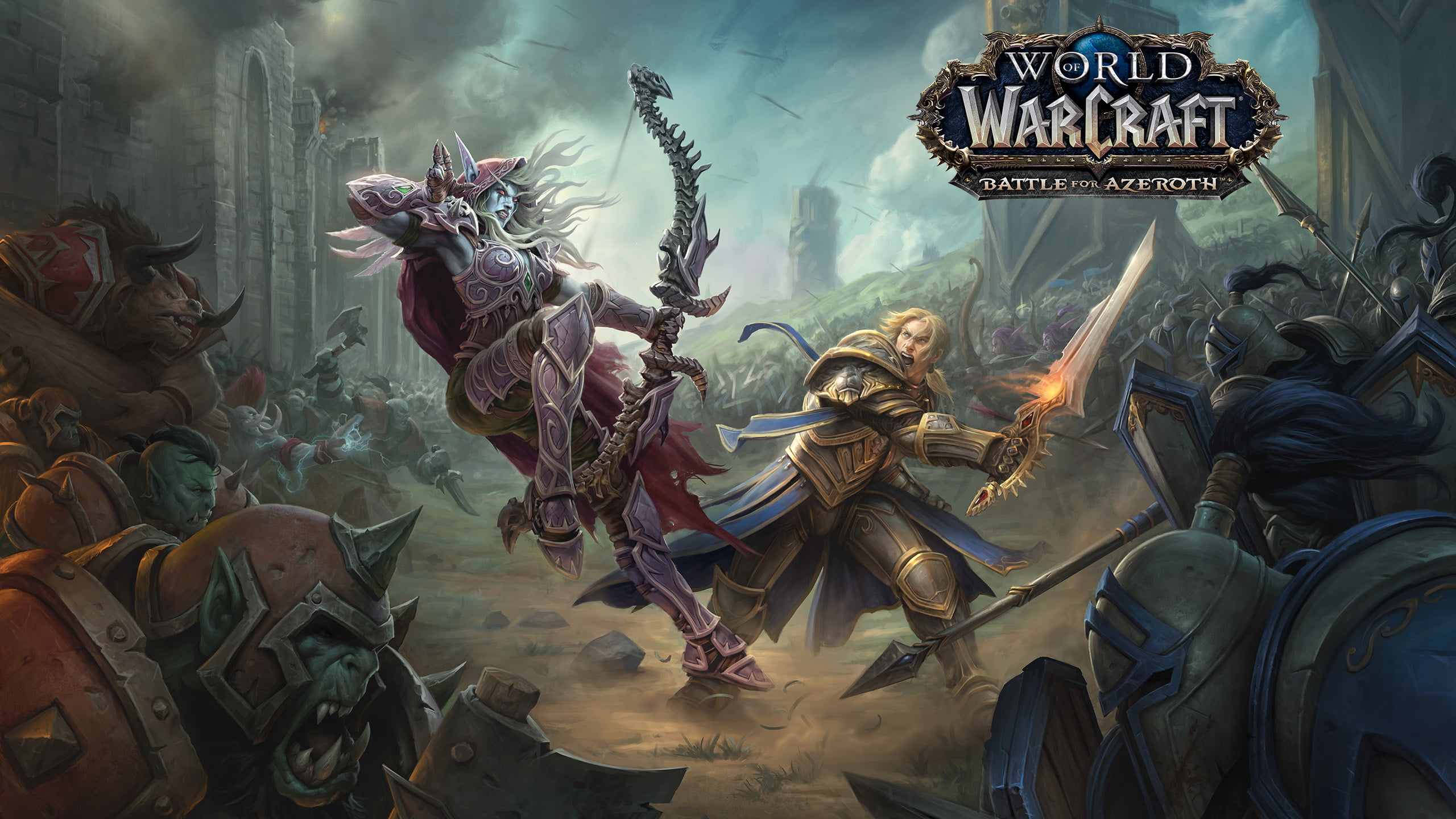 World of WarCraft digital wallpaper, World of Warcraft: Battle for Azeroth