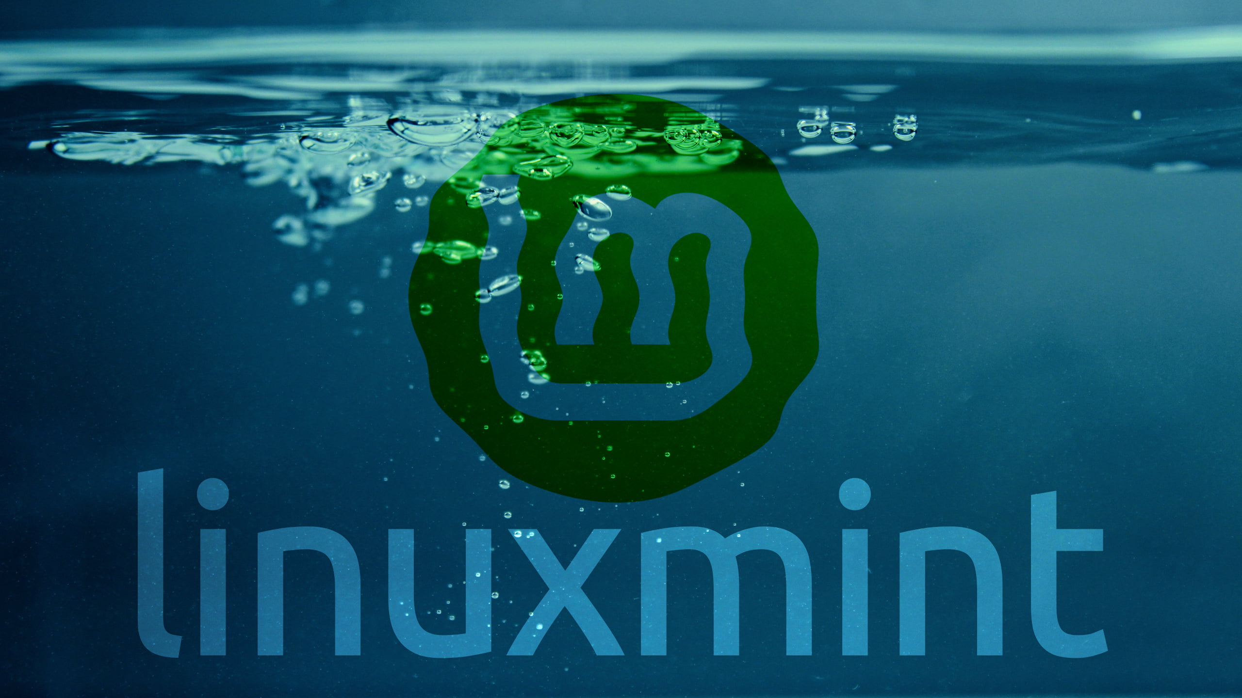 Linux, Linux Mint, water