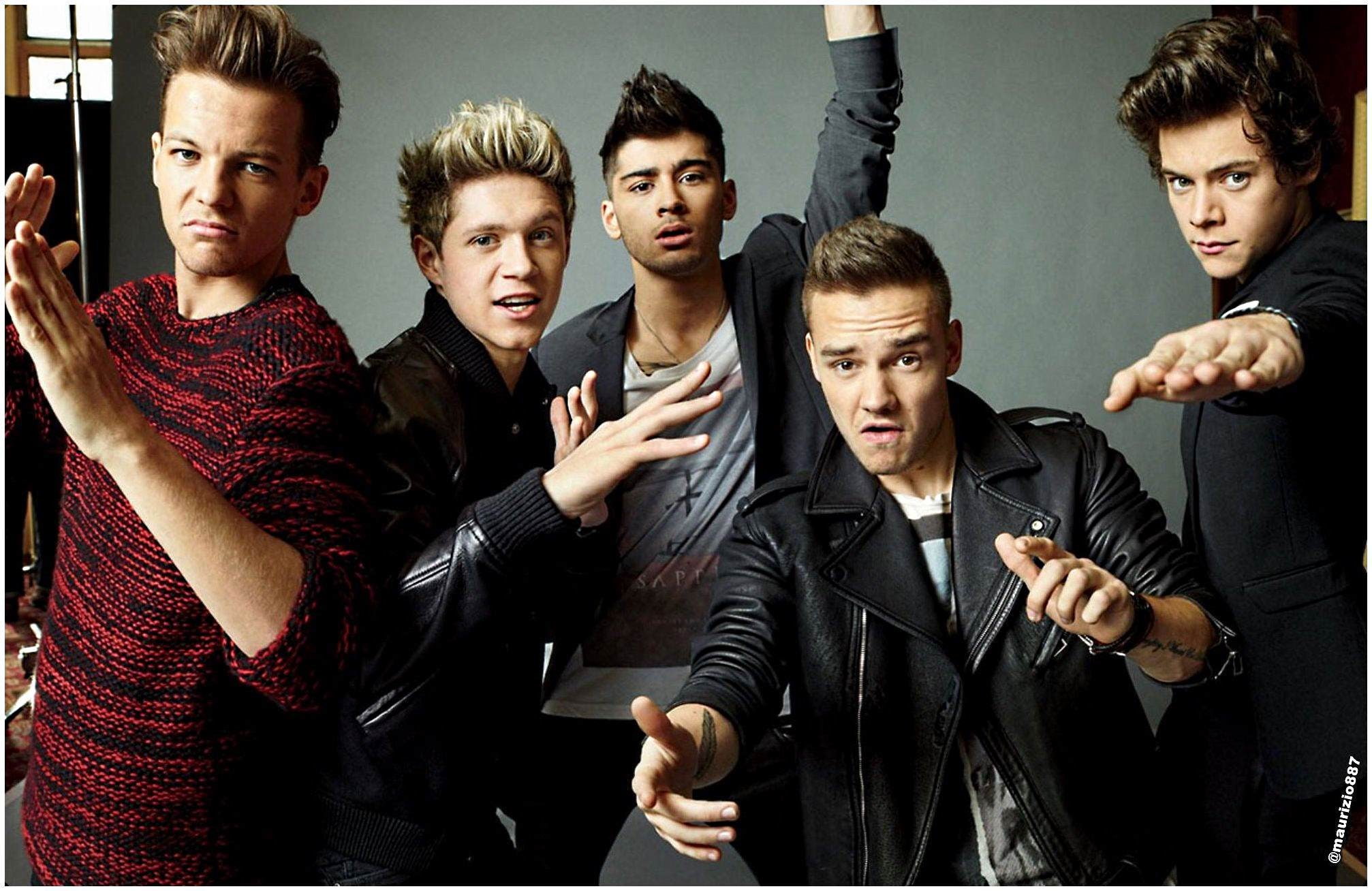 one direction  for mac desktop, group of people, young men