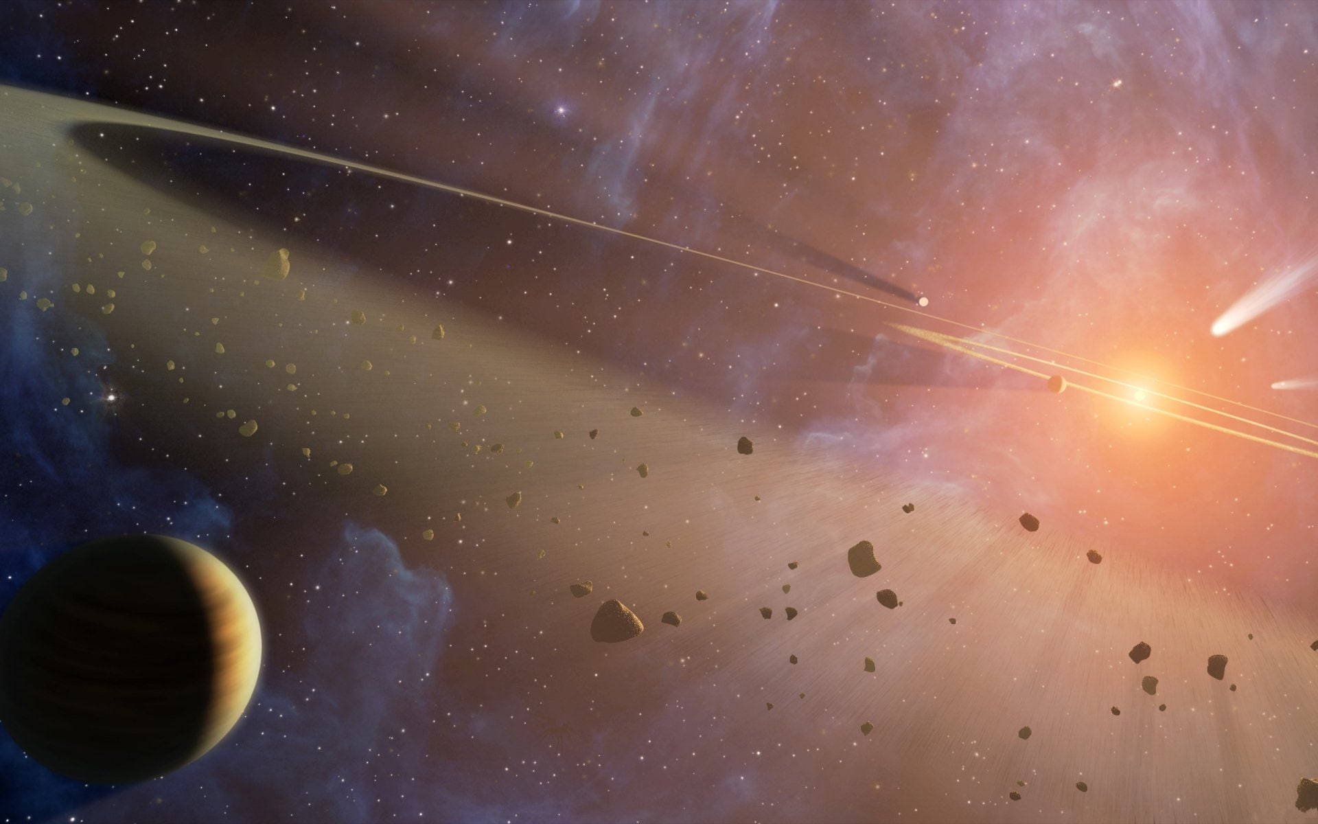 Sci Fi, Planetary Ring
