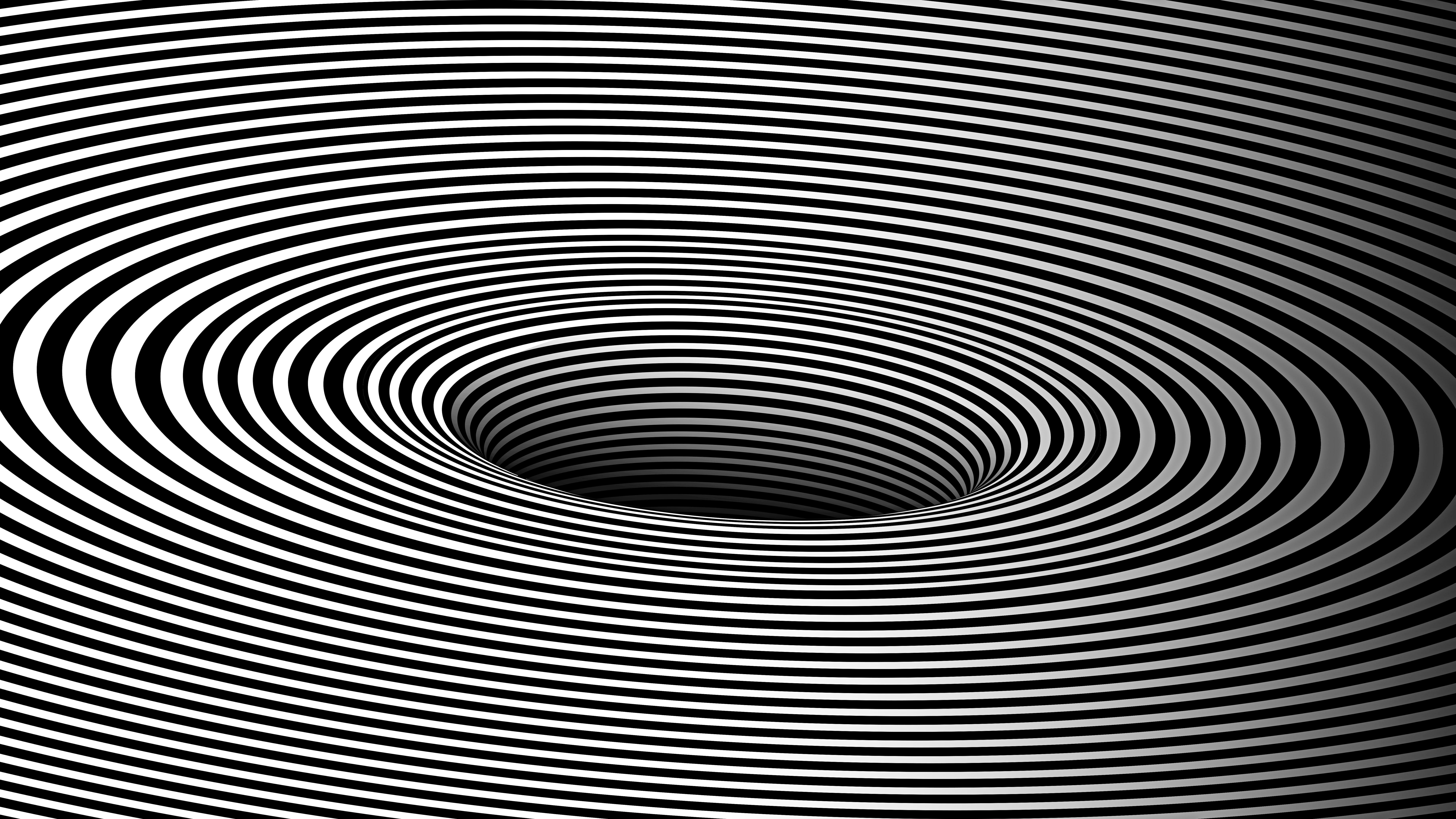 optical illusion, optical art, black, white, vector, pattern