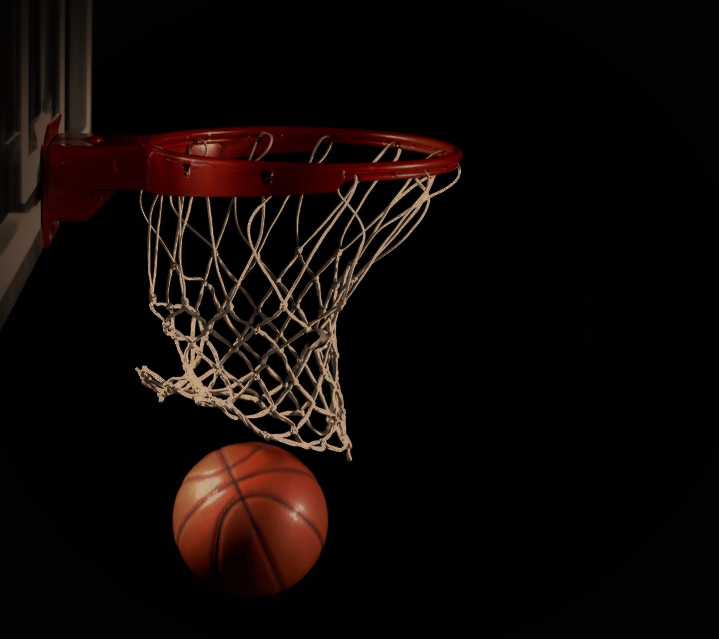 basketball, hoop, dark, black, basketball - sport, basketball hoop