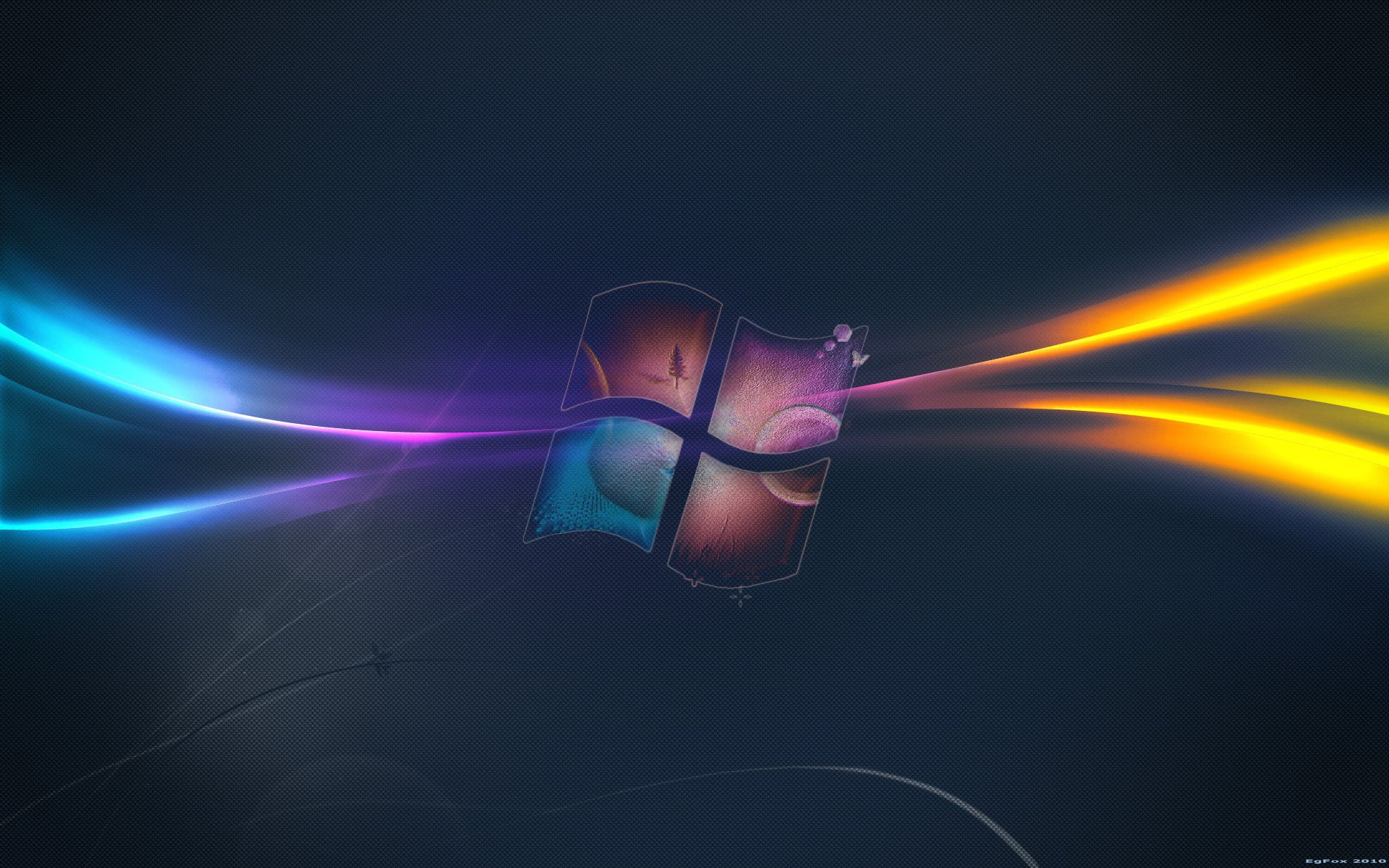 Microsoft logo, Windows 7, Microsoft Windows, operating system