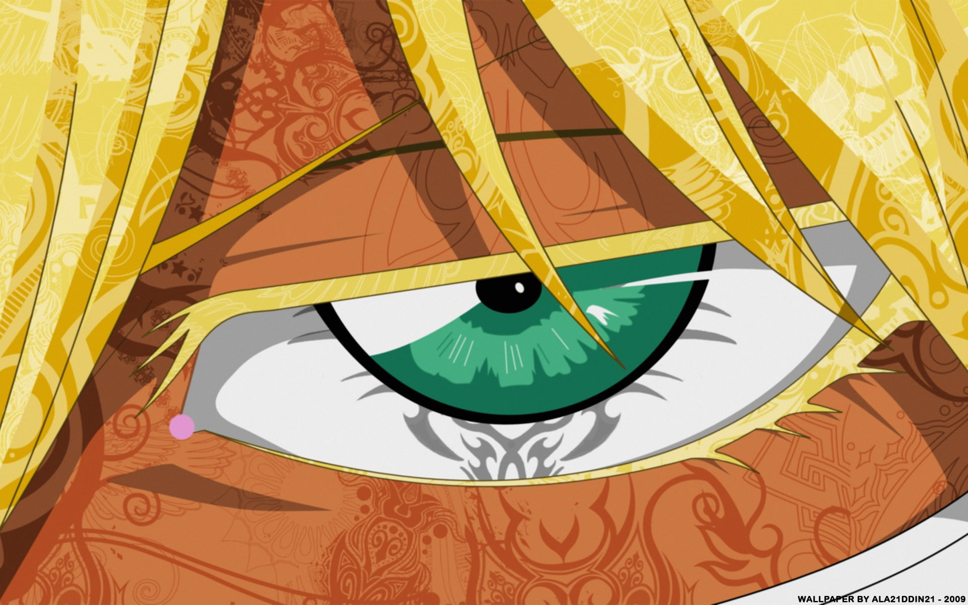 bleach tia harribel green eyes espada 1920x1200  Anime Bleach HD Art