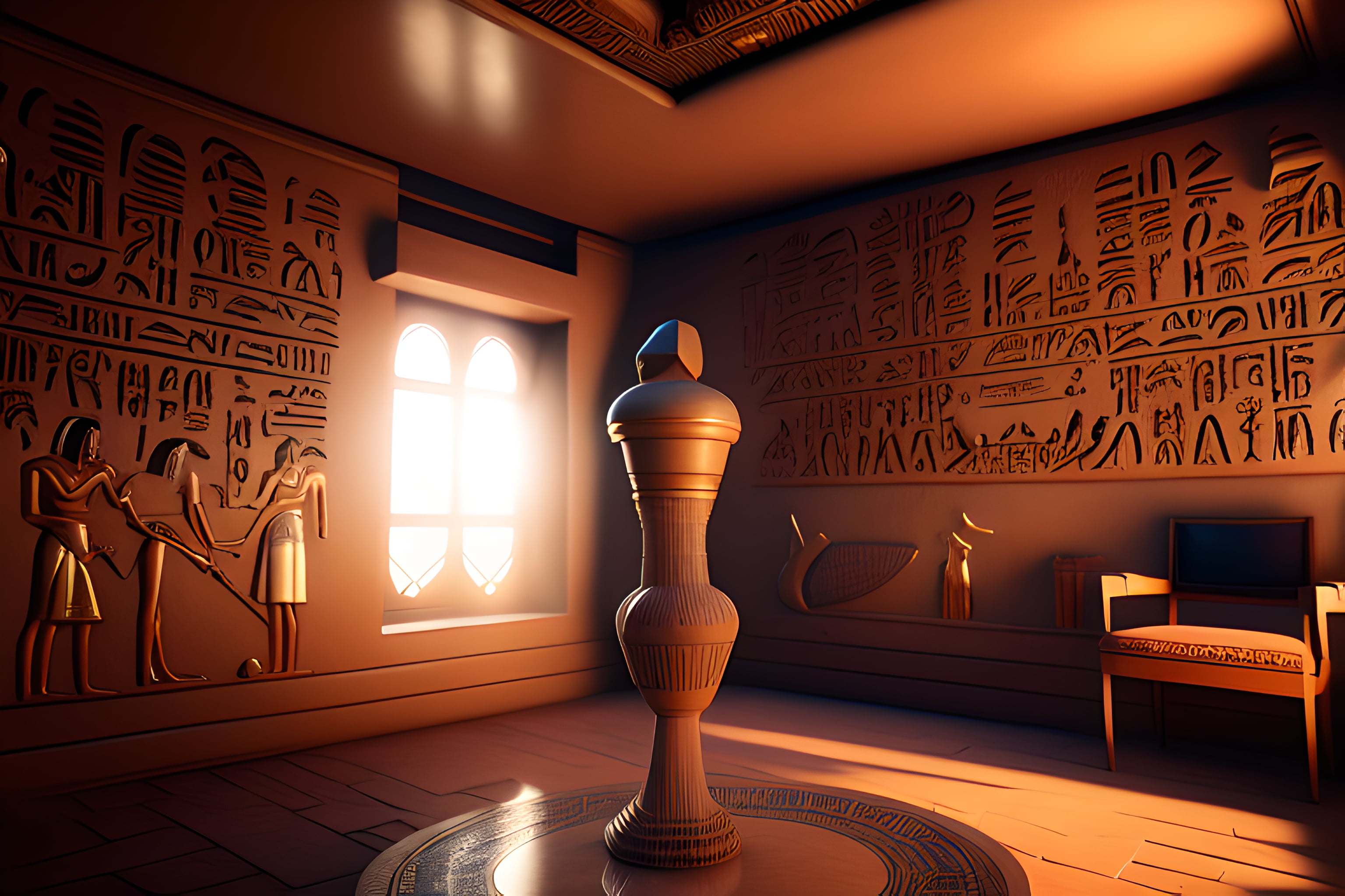 Free download | HD wallpaper: CGI, digital art, Stable Diffusion, Egypt