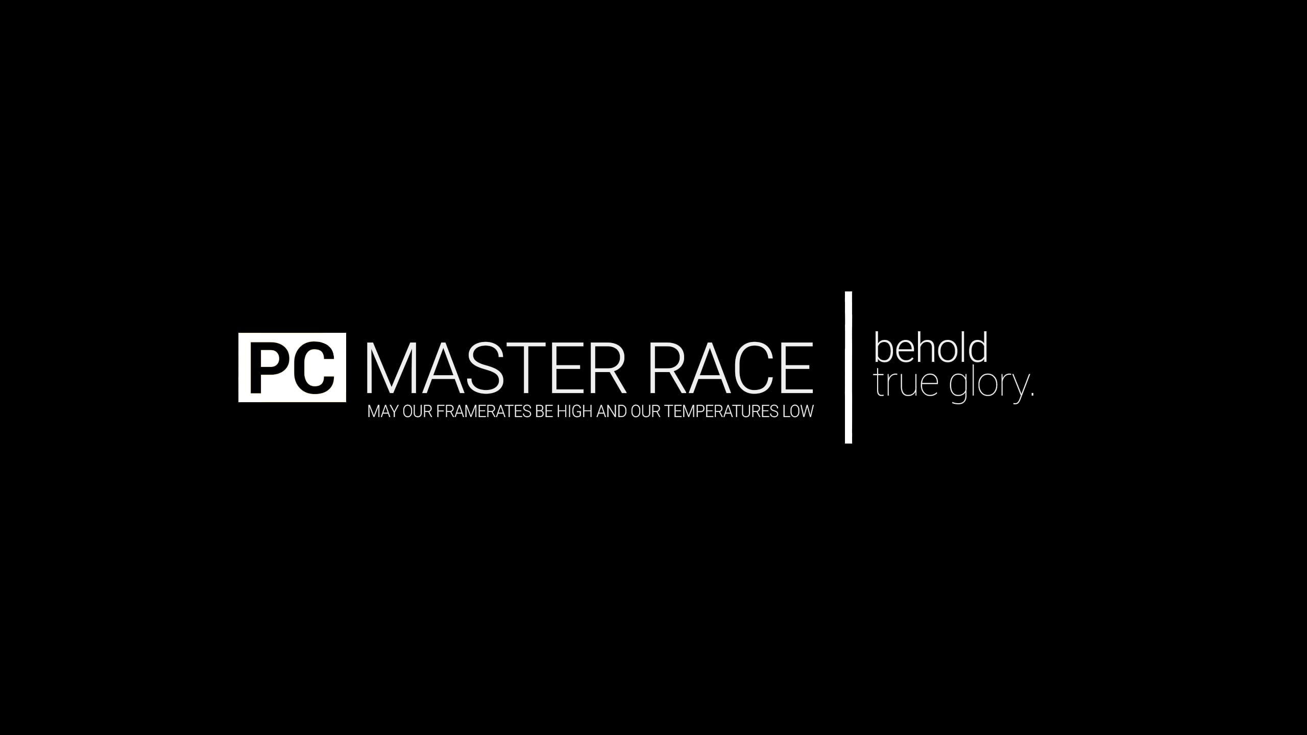 PC Master Race logo, PC Master  Race, PC gaming, communication