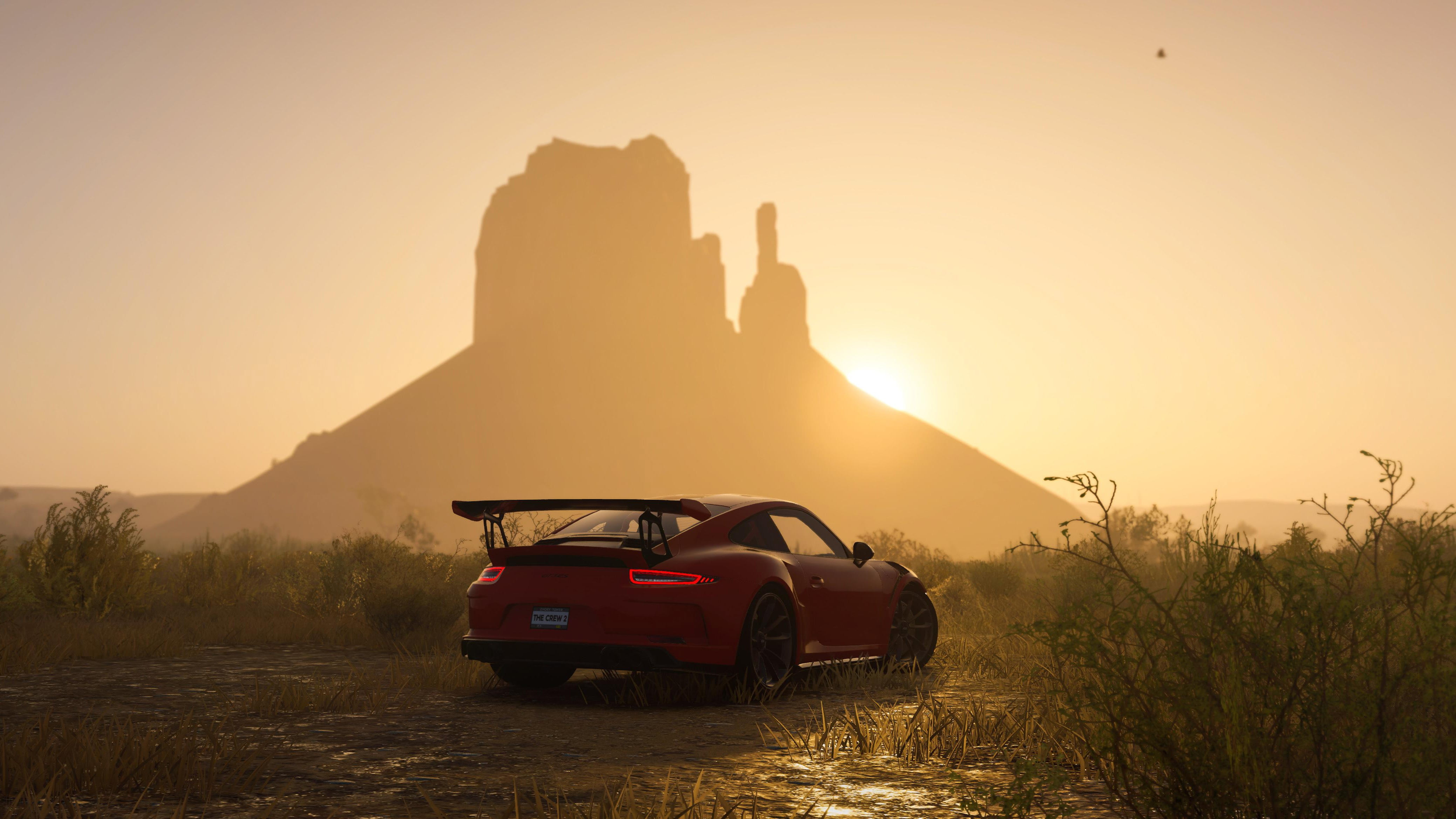 Free download | HD wallpaper: sunset, 911, Porsche, game, Ubisoft, GT3