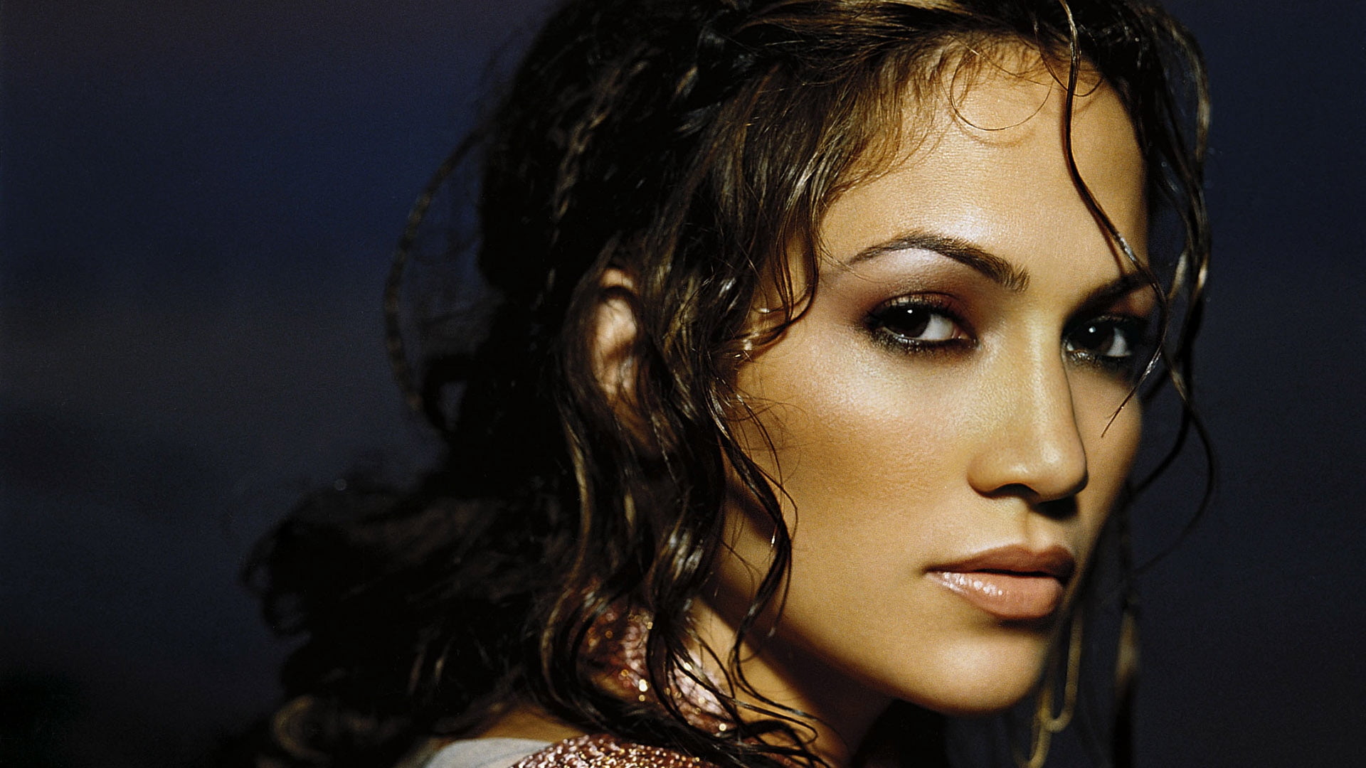 Jennifer Lopez, hair, face, make-up, look, women, females, beauty