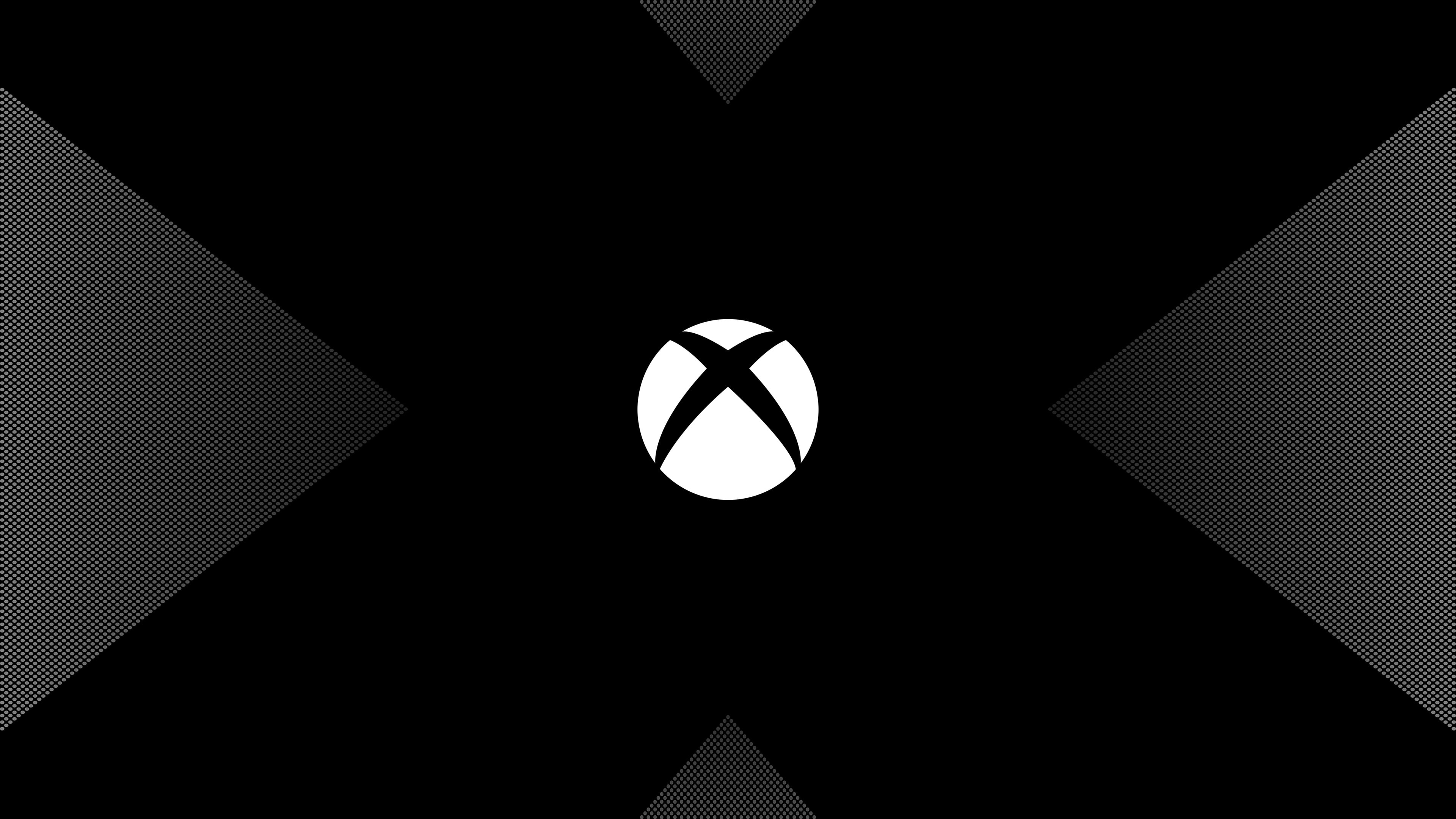 Xbox One X logo 4K