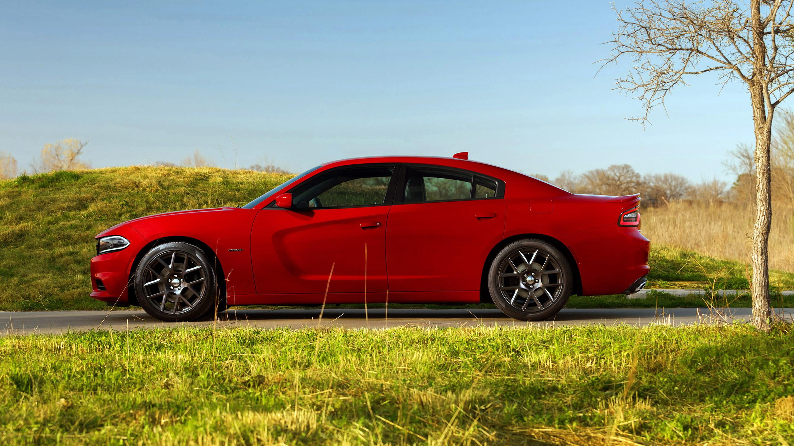2015 Dodge Charger RT, red sedan, cars