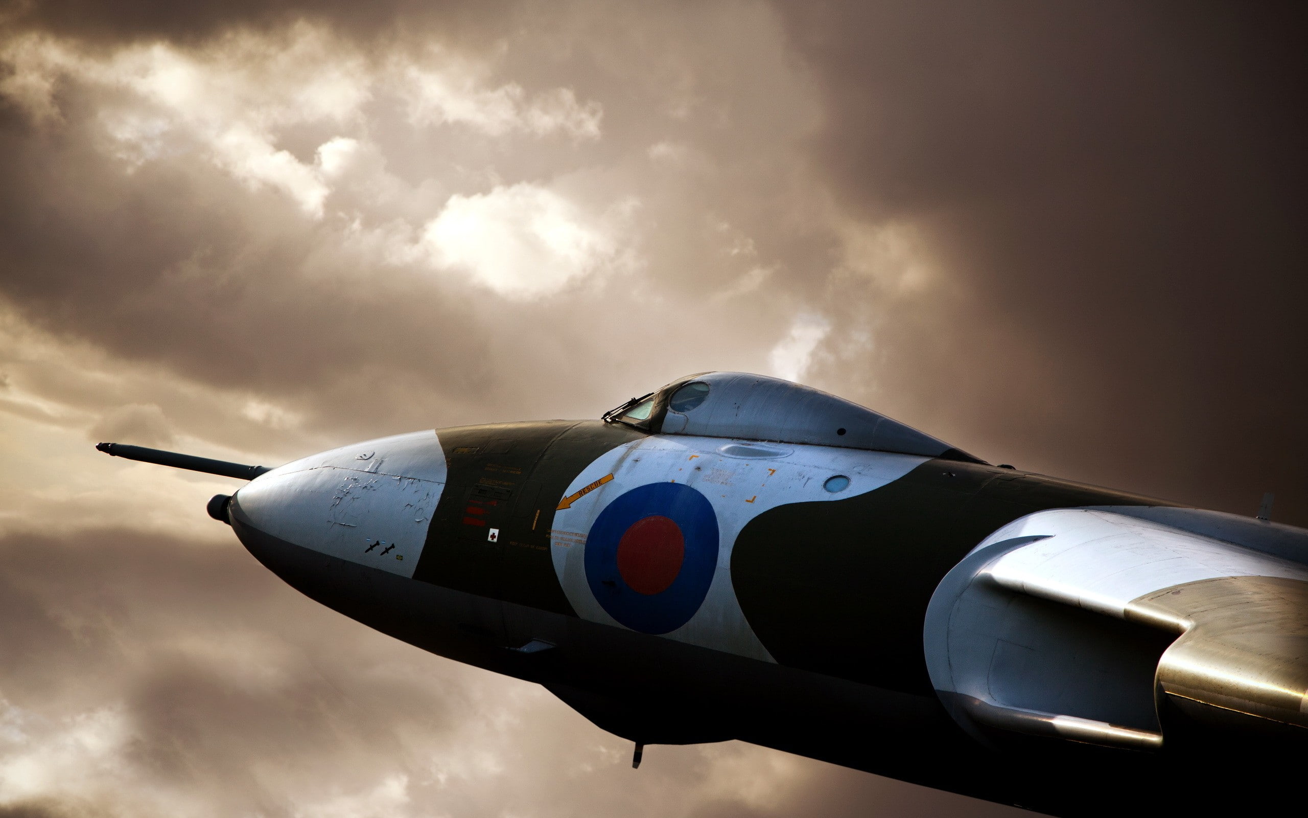 vehicle, aircraft, military, Avro Vulcan, strategic bomber
