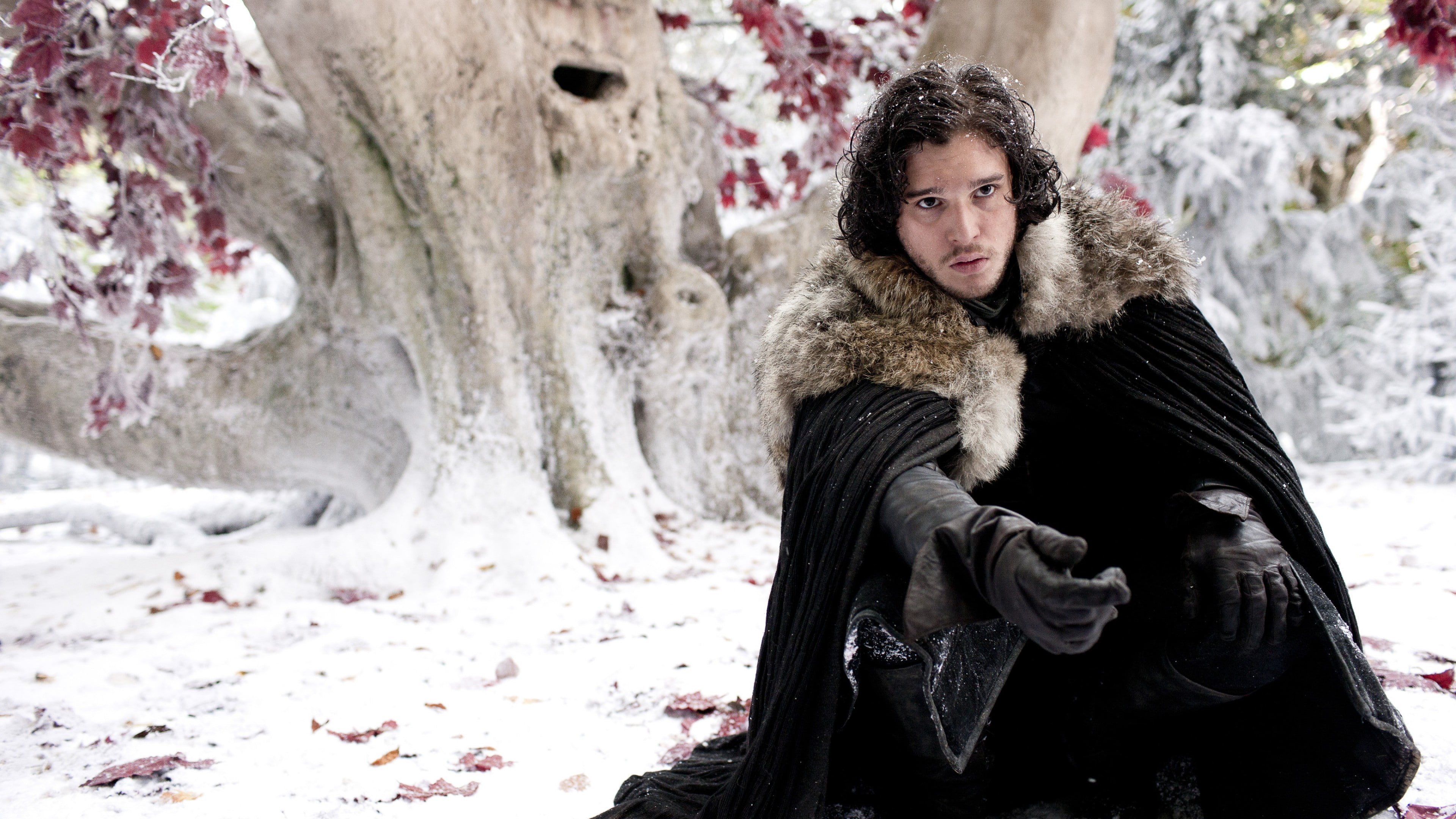 photo of Kit Harrington as John Snow in Game of Thrones TV series