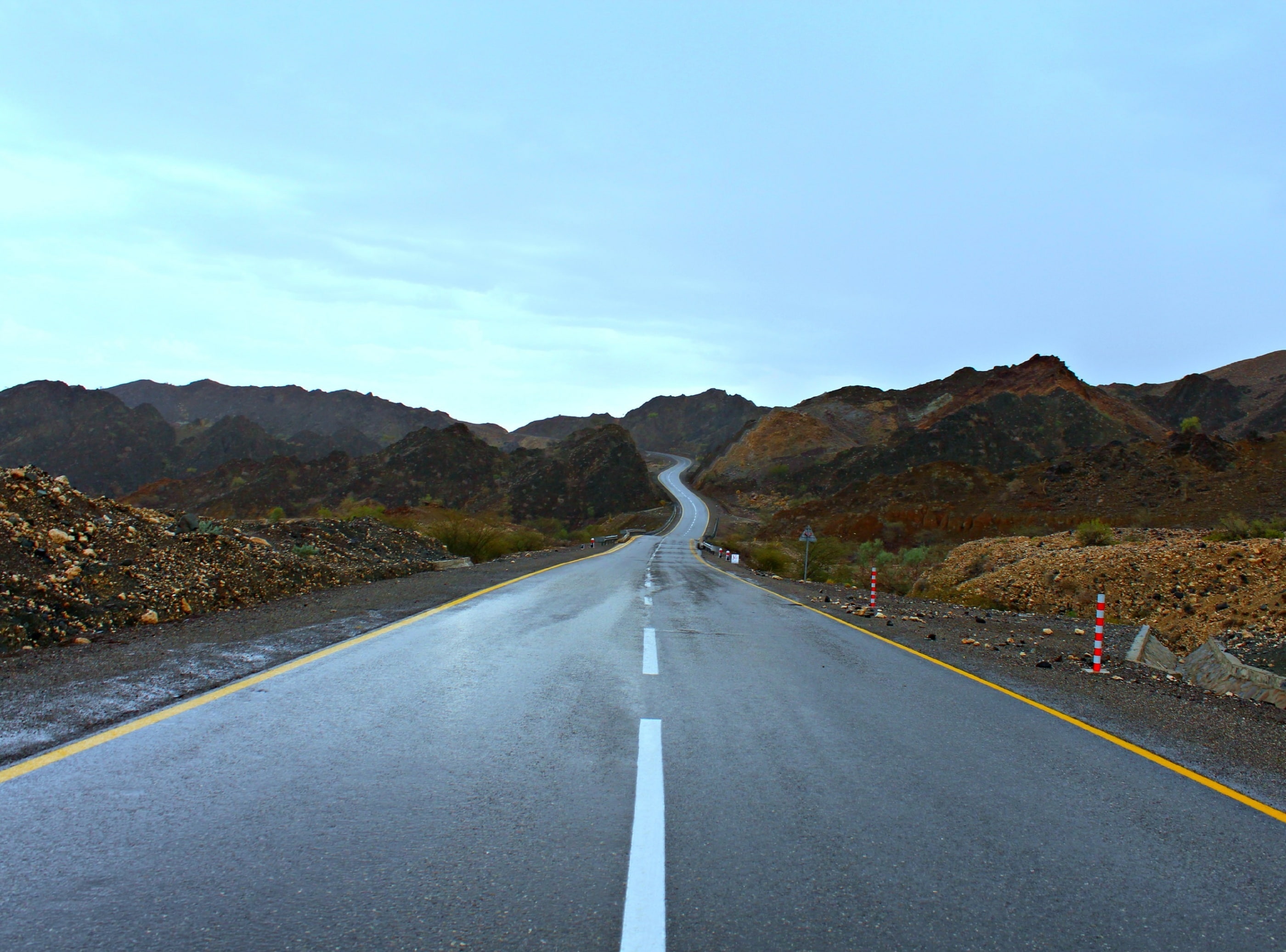 Wadh Khuzdar, mountains, Nature, Landscape, Road, symbol, road marking