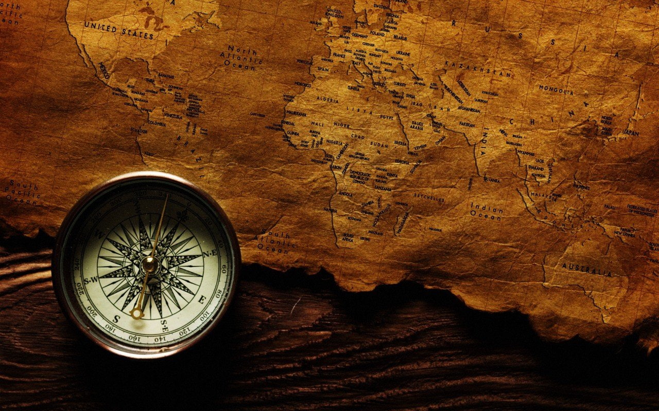 old map compass, no people, rock, rock - object, nature, indoors