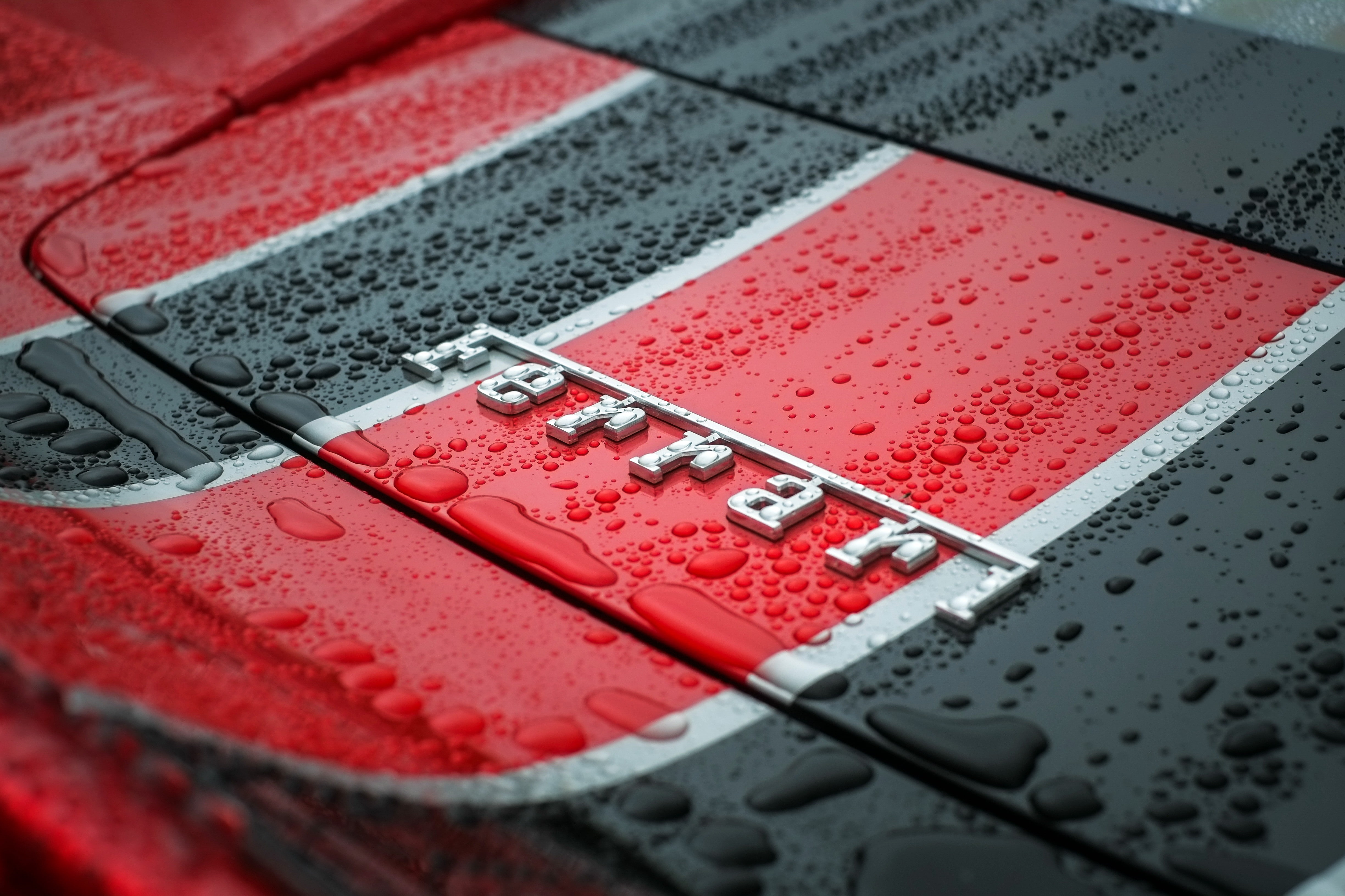 car, Ferrari, rain