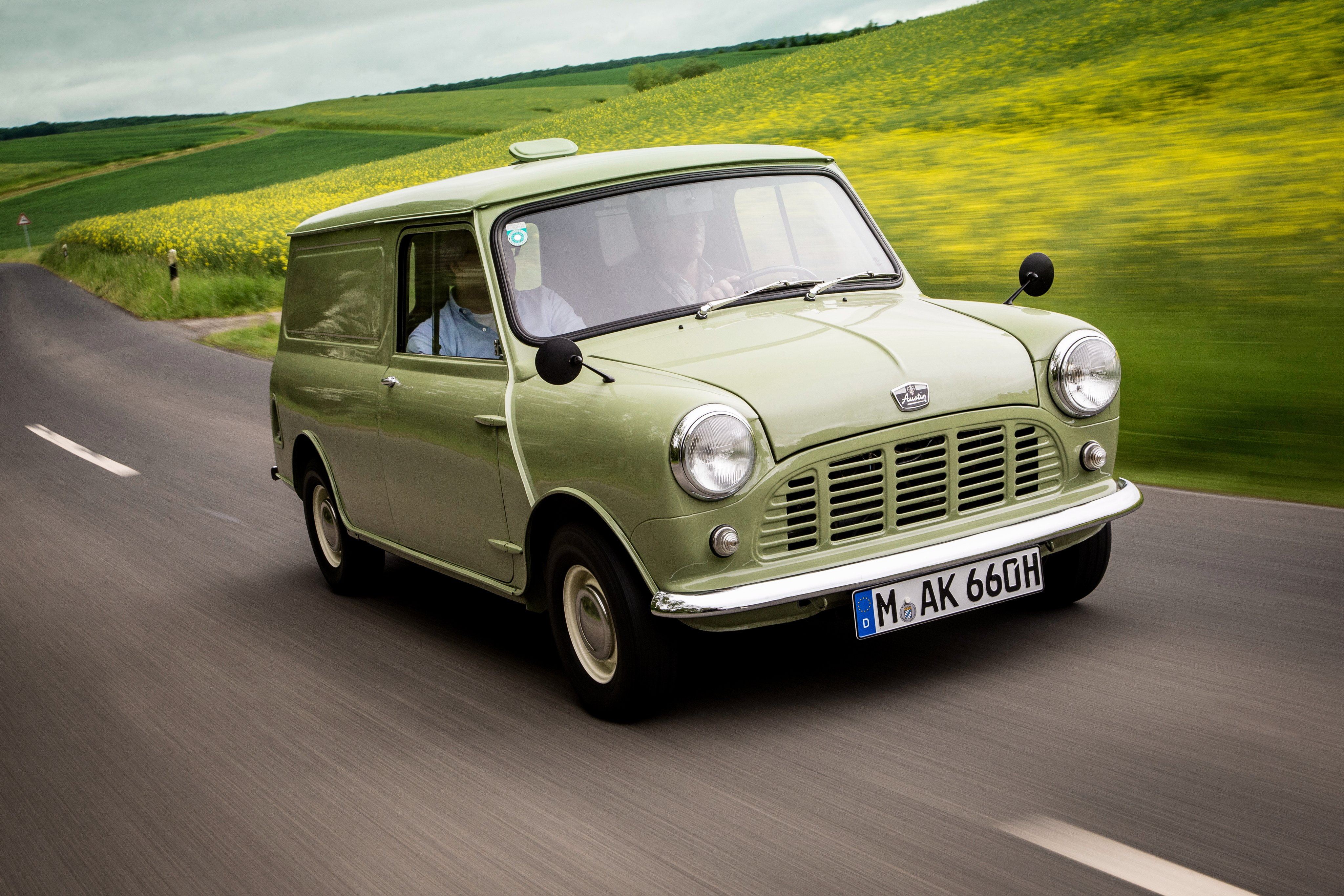 1960, ado15, austin, classic, mini, van