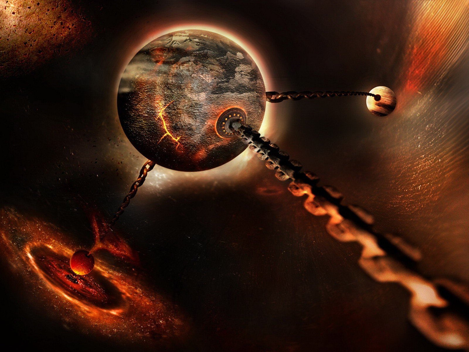 outer, planets, space