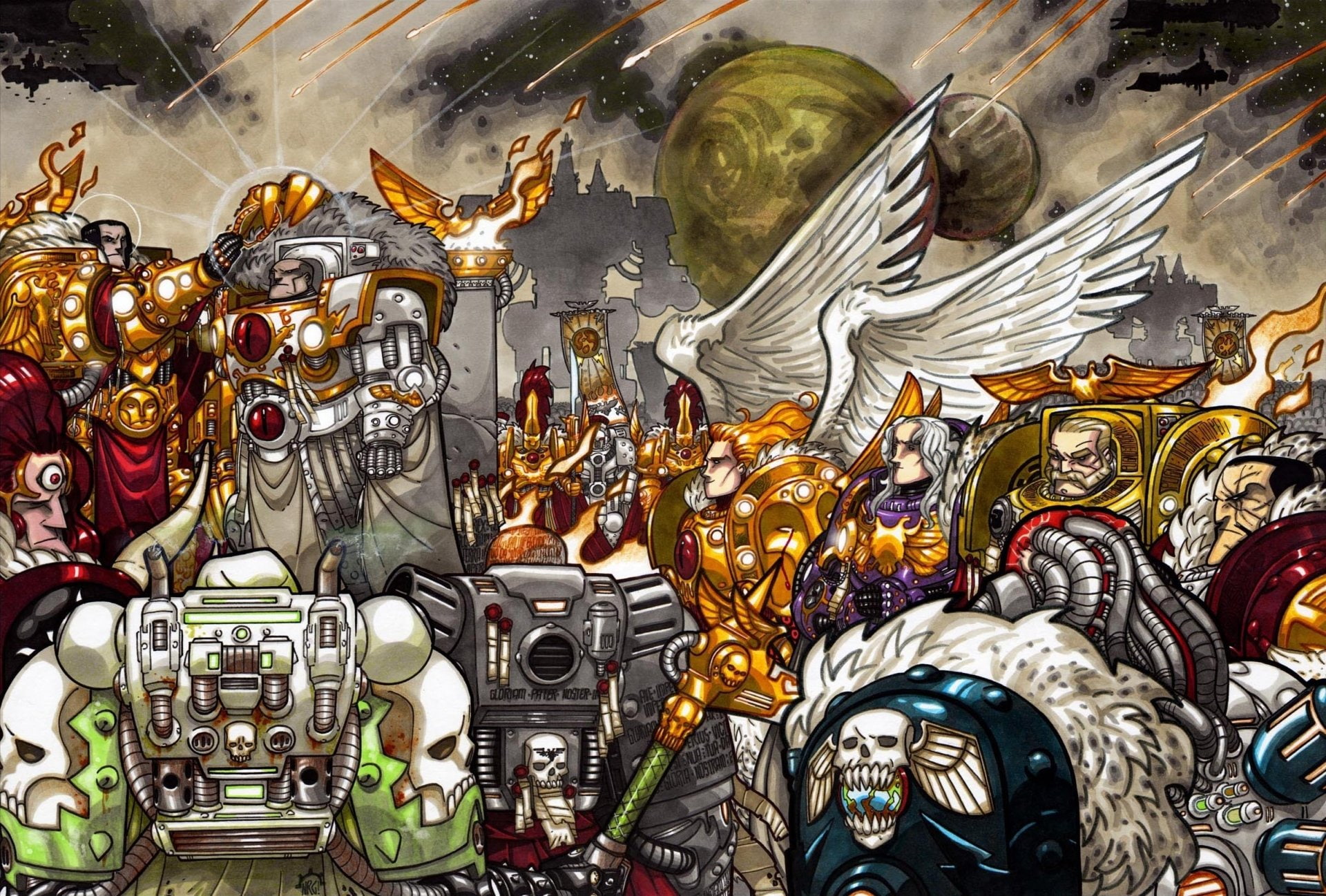 Warhammer, The Horus Heresy, Warhammer 40k