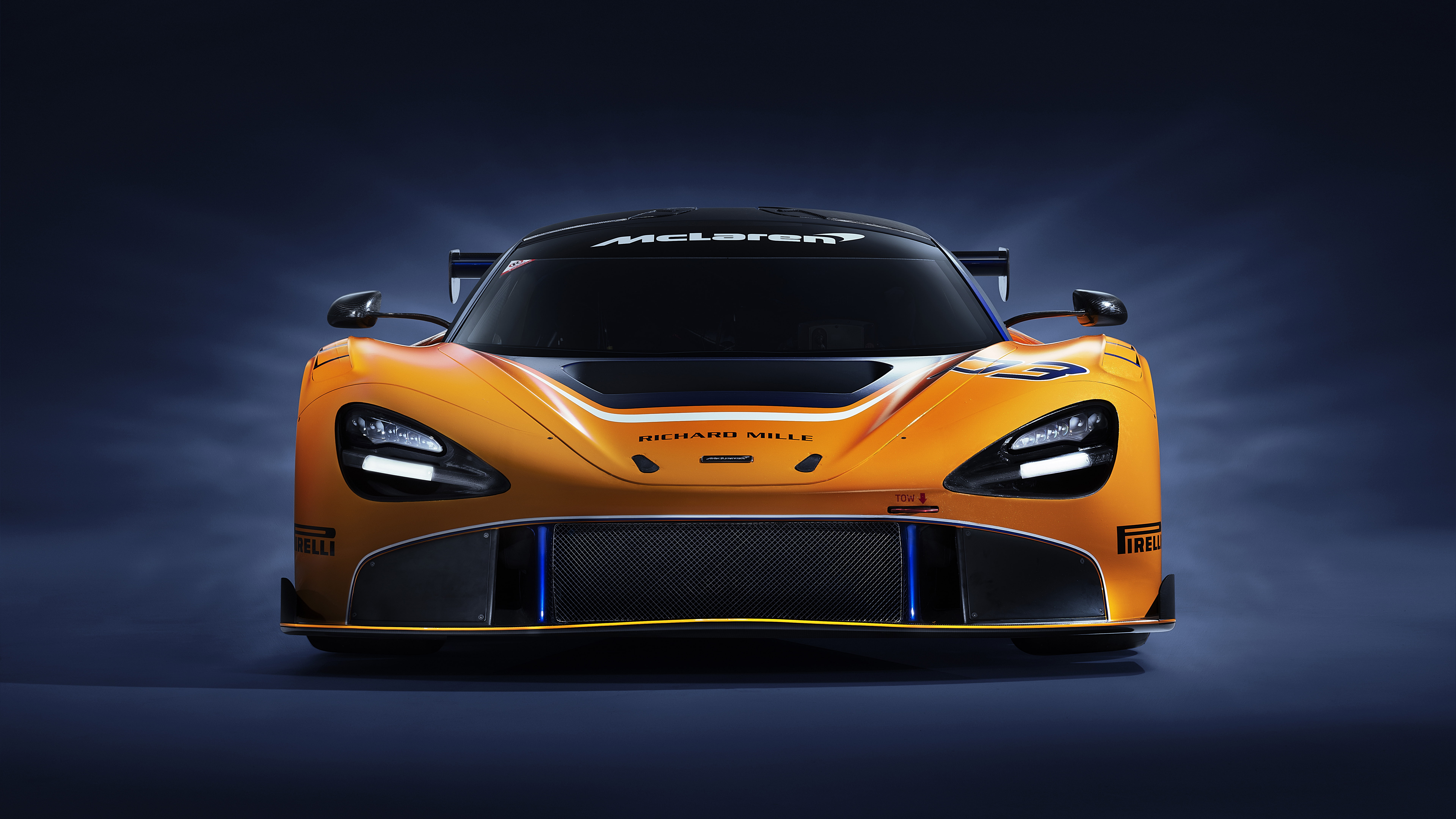 McLaren 720S GT3 2019 4K 8K, car, mode of transportation, motor vehicle