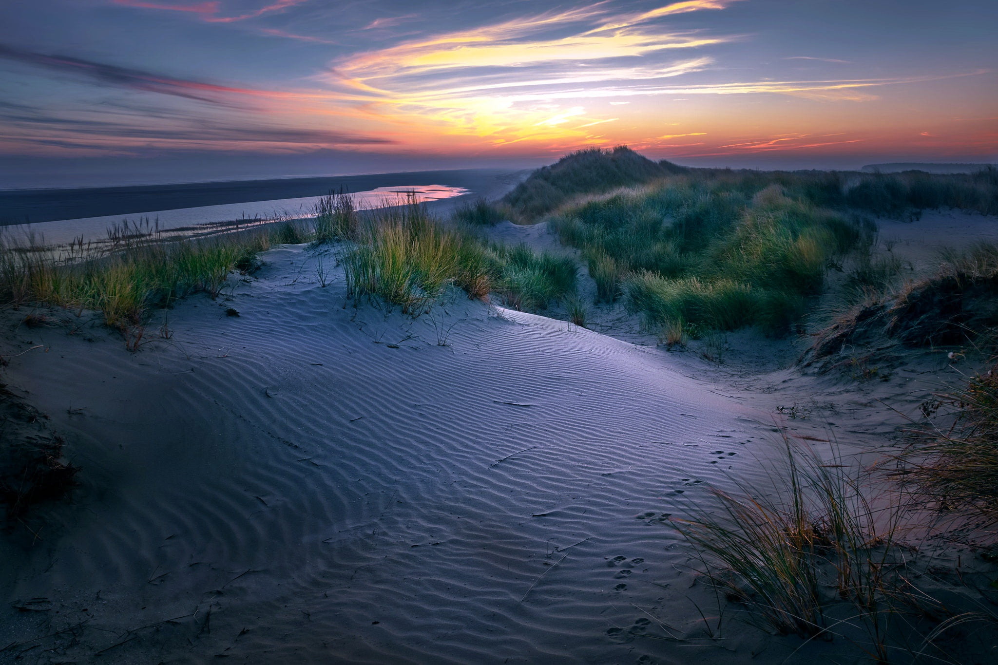 Nederland, dunes, Friesland, Ameland