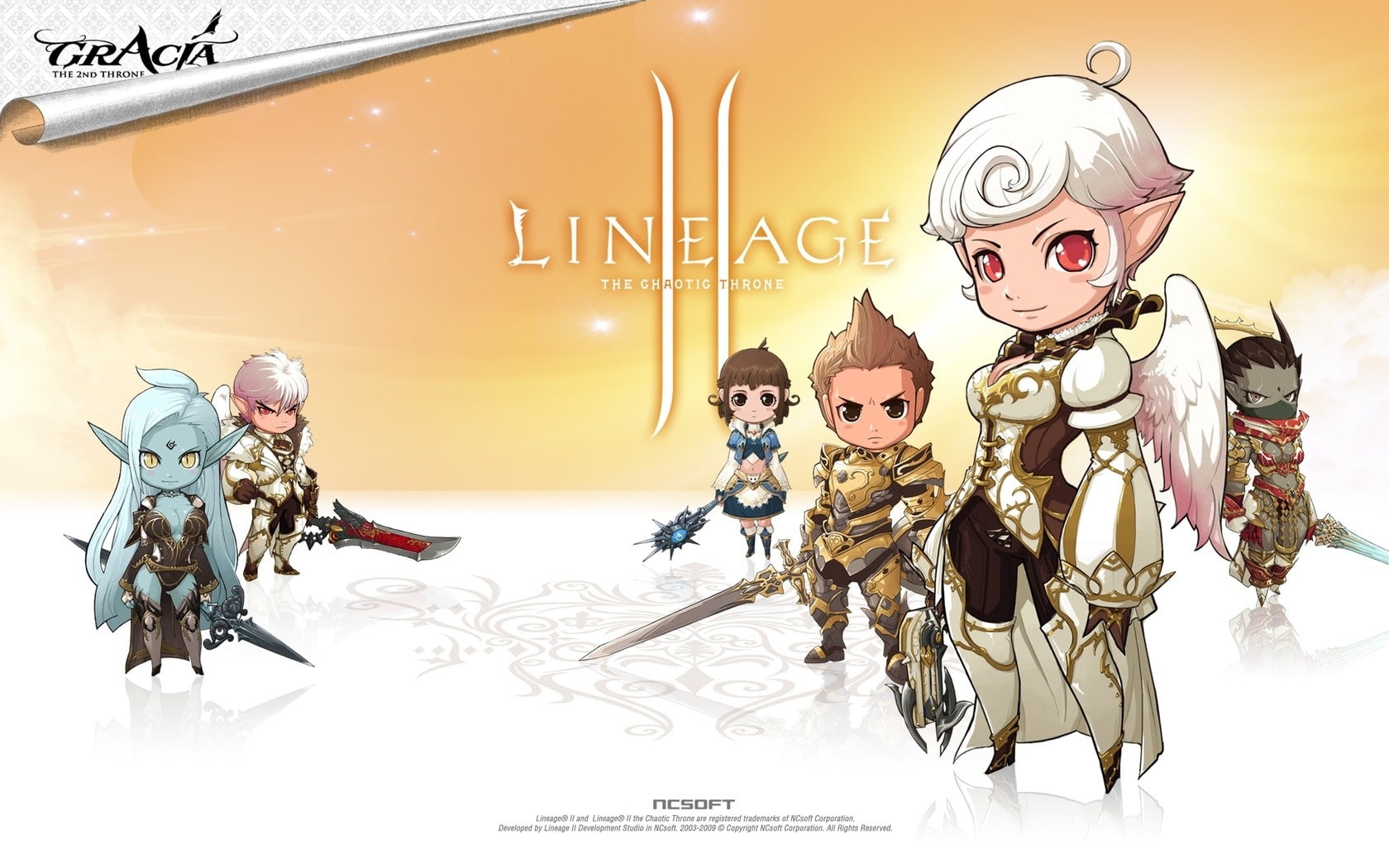 video games artwork lineage 2 1680x1050  Abstract Fantasy HD Art