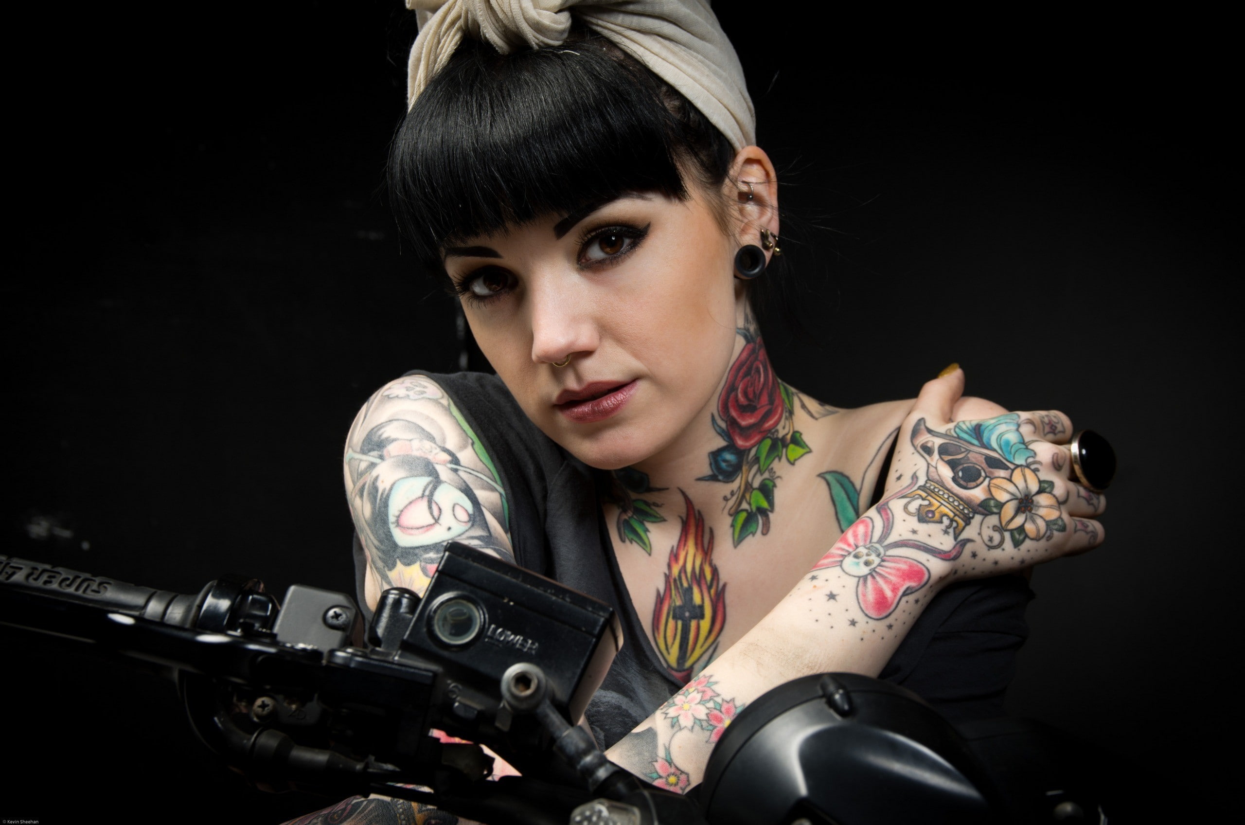Woman, Tattoos, Photography, 2560x1696